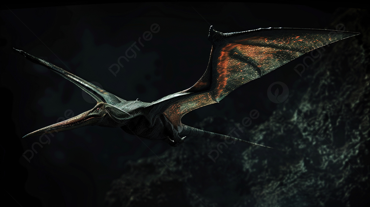 1200x673 The Pterosaur Dinosaur In The Dark, Animal, Pterosaur, Dinosaur Background Image And Wallpaper for Free Download