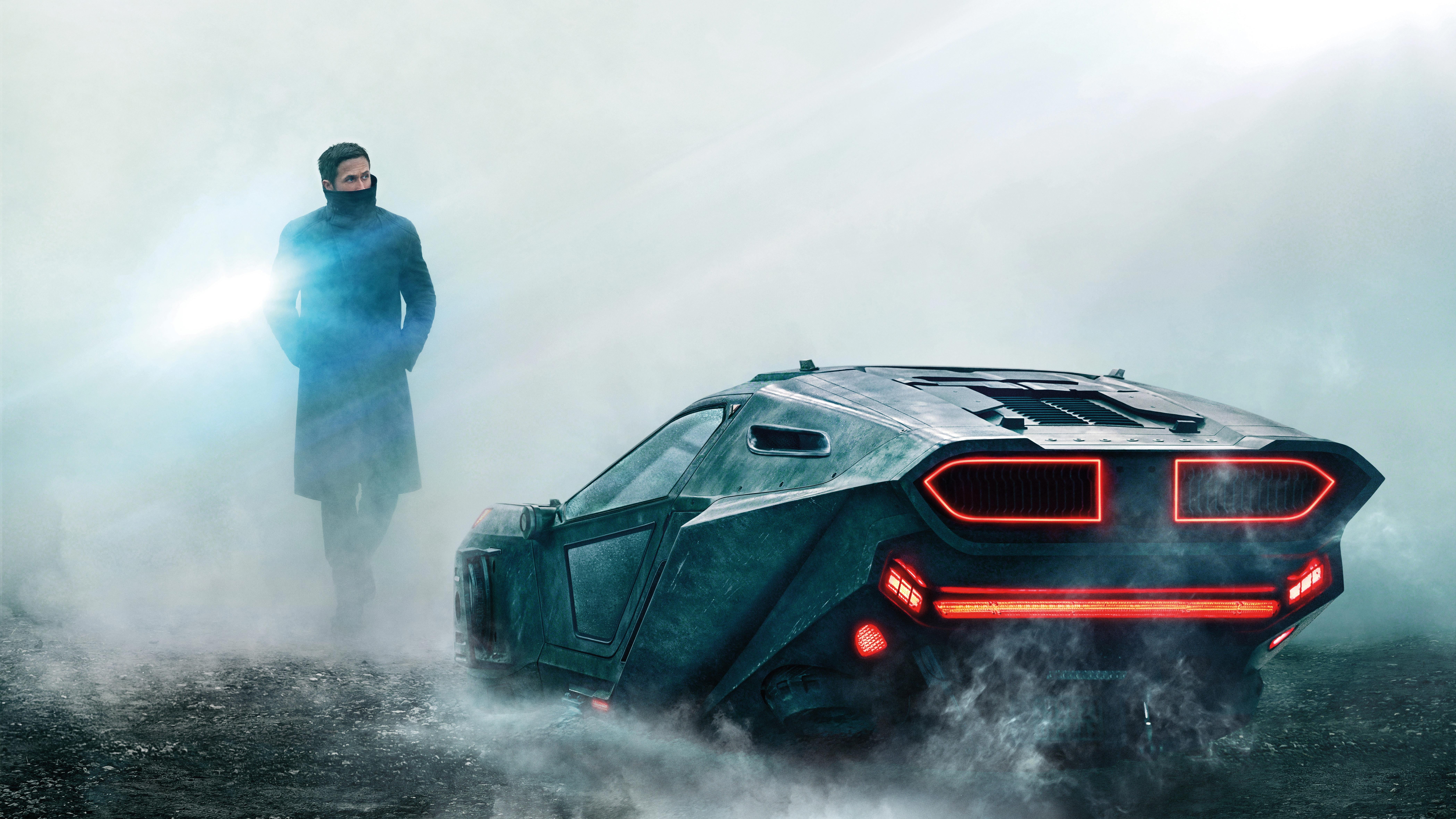 8392x4721 Black car with man digital wallpaper HD wallpaper
