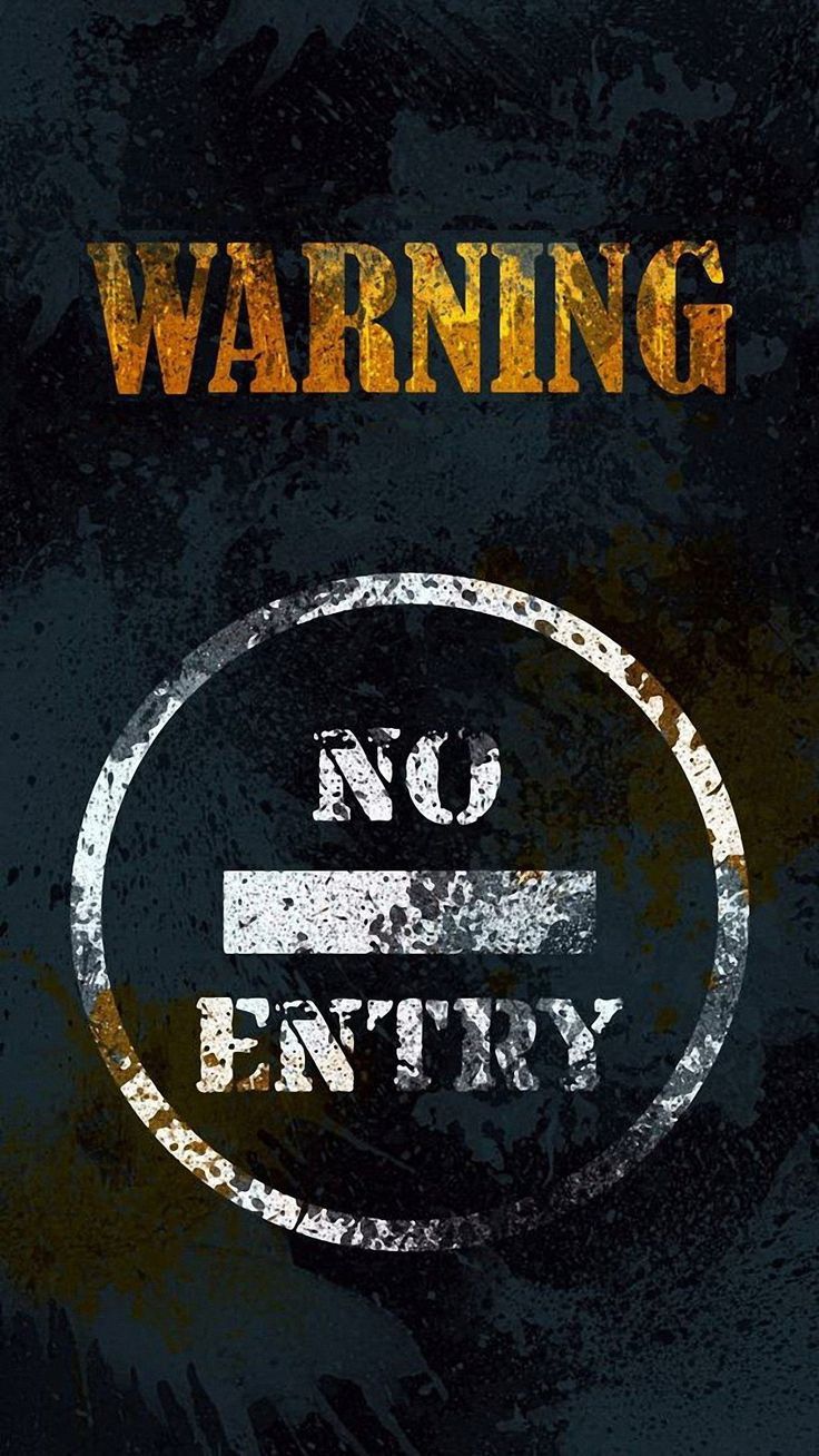 736x1308 Warning No Entry Screen Lock Wallpaper. Egyptische tattoo, Creativiteit, HD wallpaper android