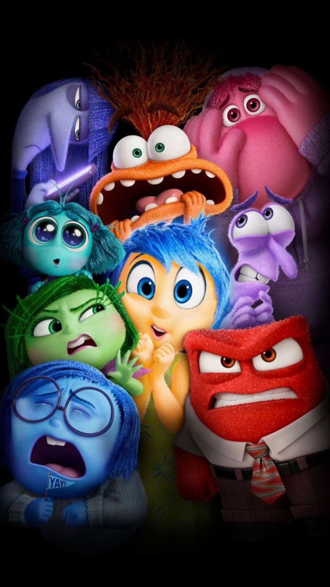 1080x1920 Inside Out 2 Wallpaper