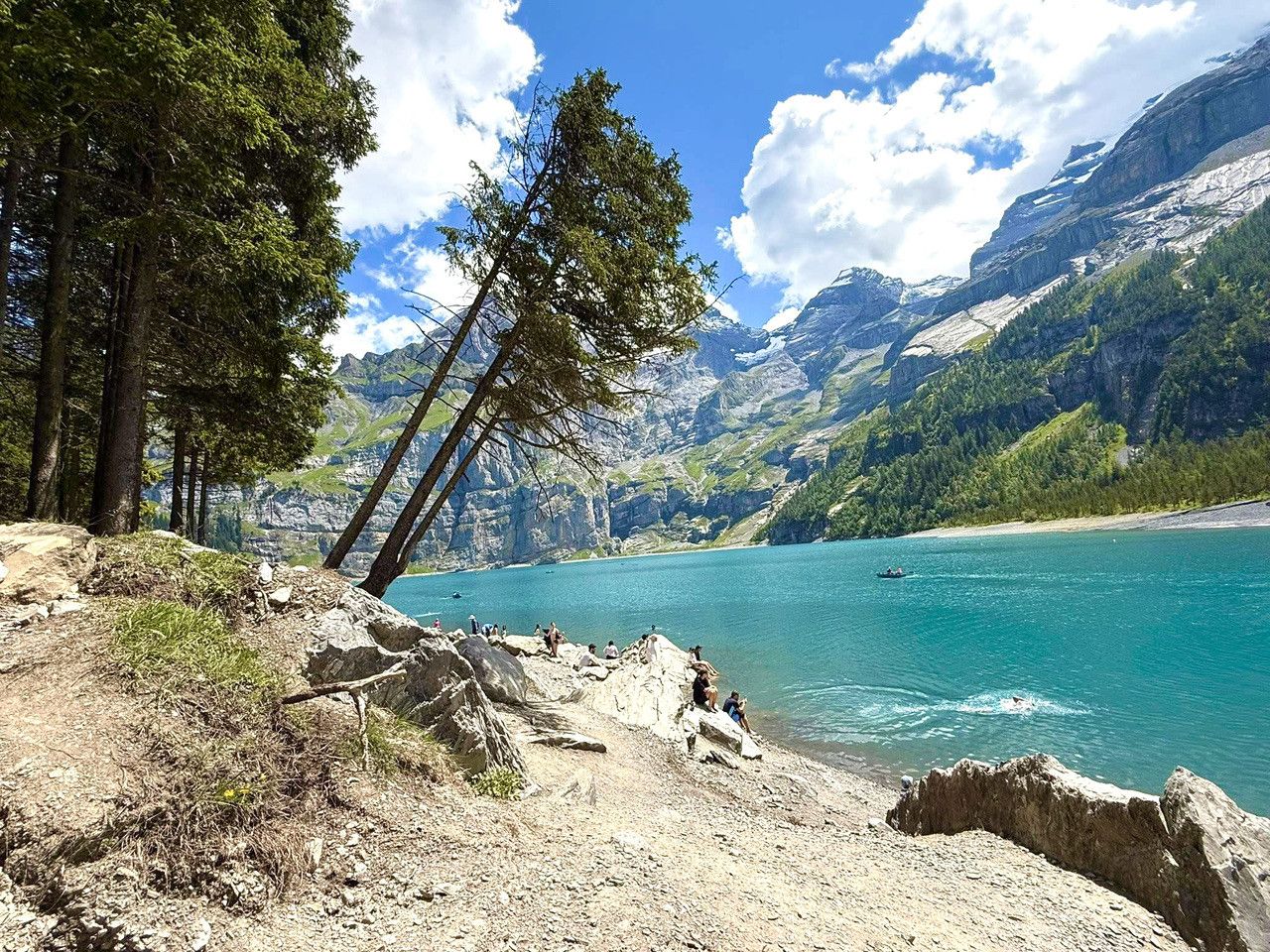 1280x960 Hidden Gem in Switzerland: Oeschinensee, Switzerland's Lovers' Lake, a Swiss World Heritage Site. Trip.com Kandersteg