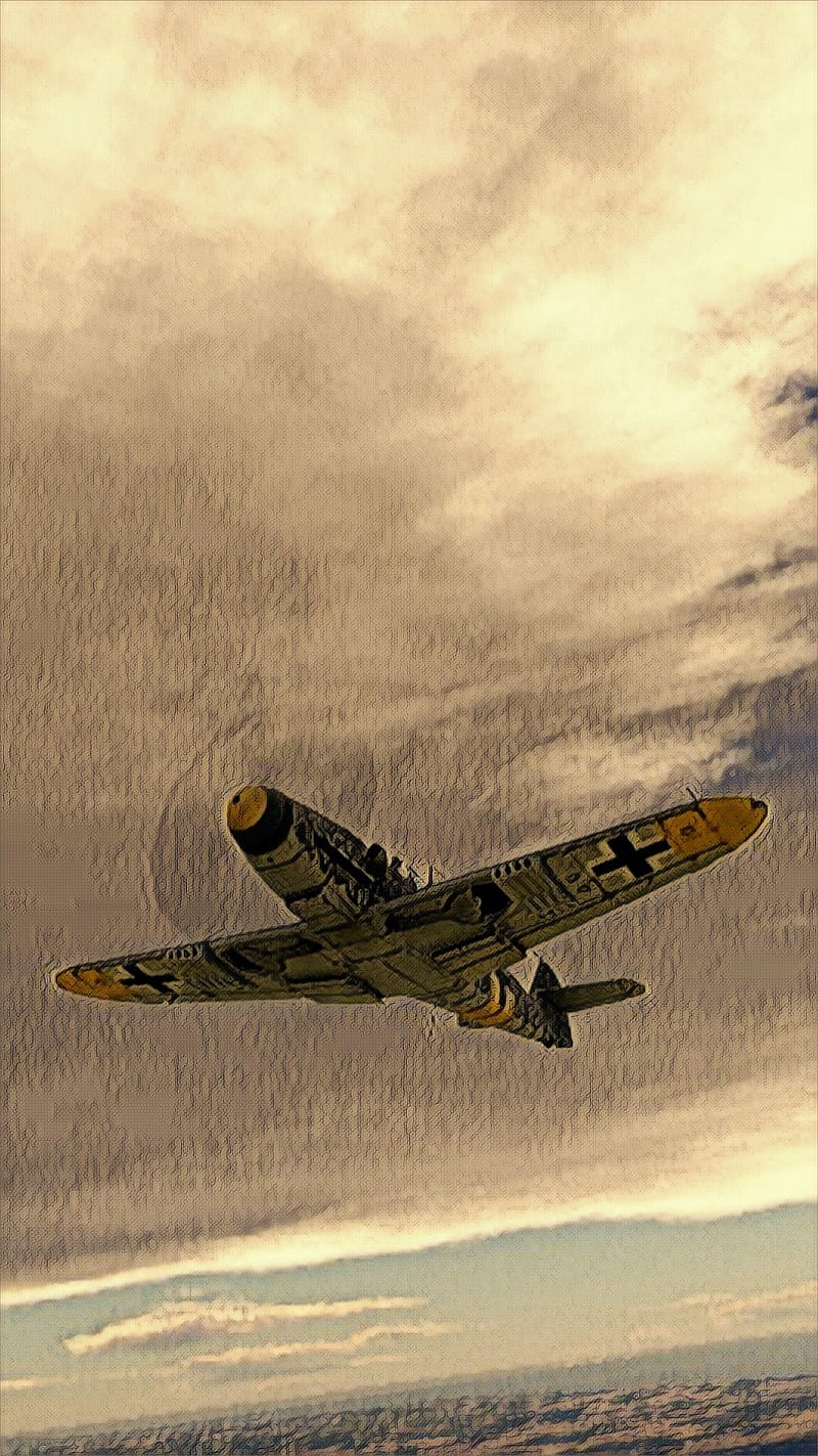 800x1423 BF- plane, german, BF aleman, WWII, Aircraft, WarThunder, avion, world of warplanes, HD phone wallpaper