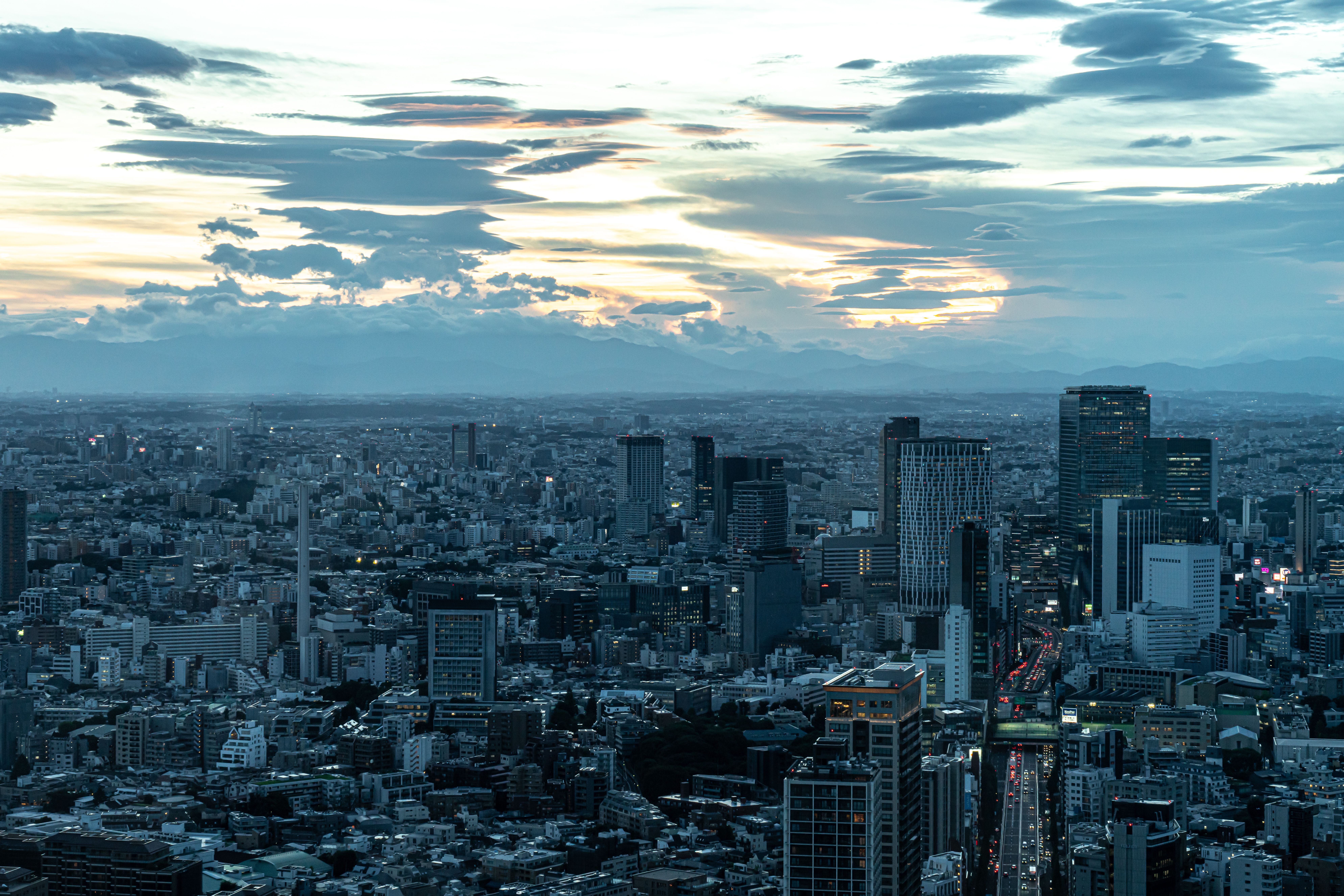 7952x5304 Japan Skyline Dusk Photo, Download The BEST Free Japan Skyline Dusk & HD Image
