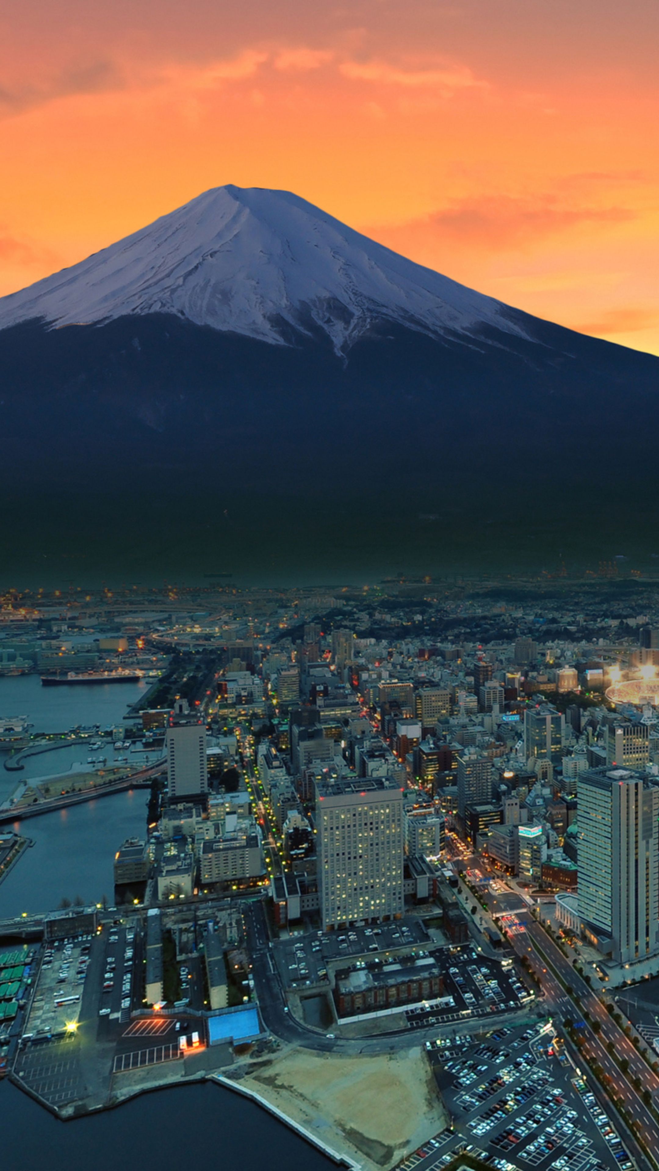 2160x3840 Japan Skyline Wallpaper
