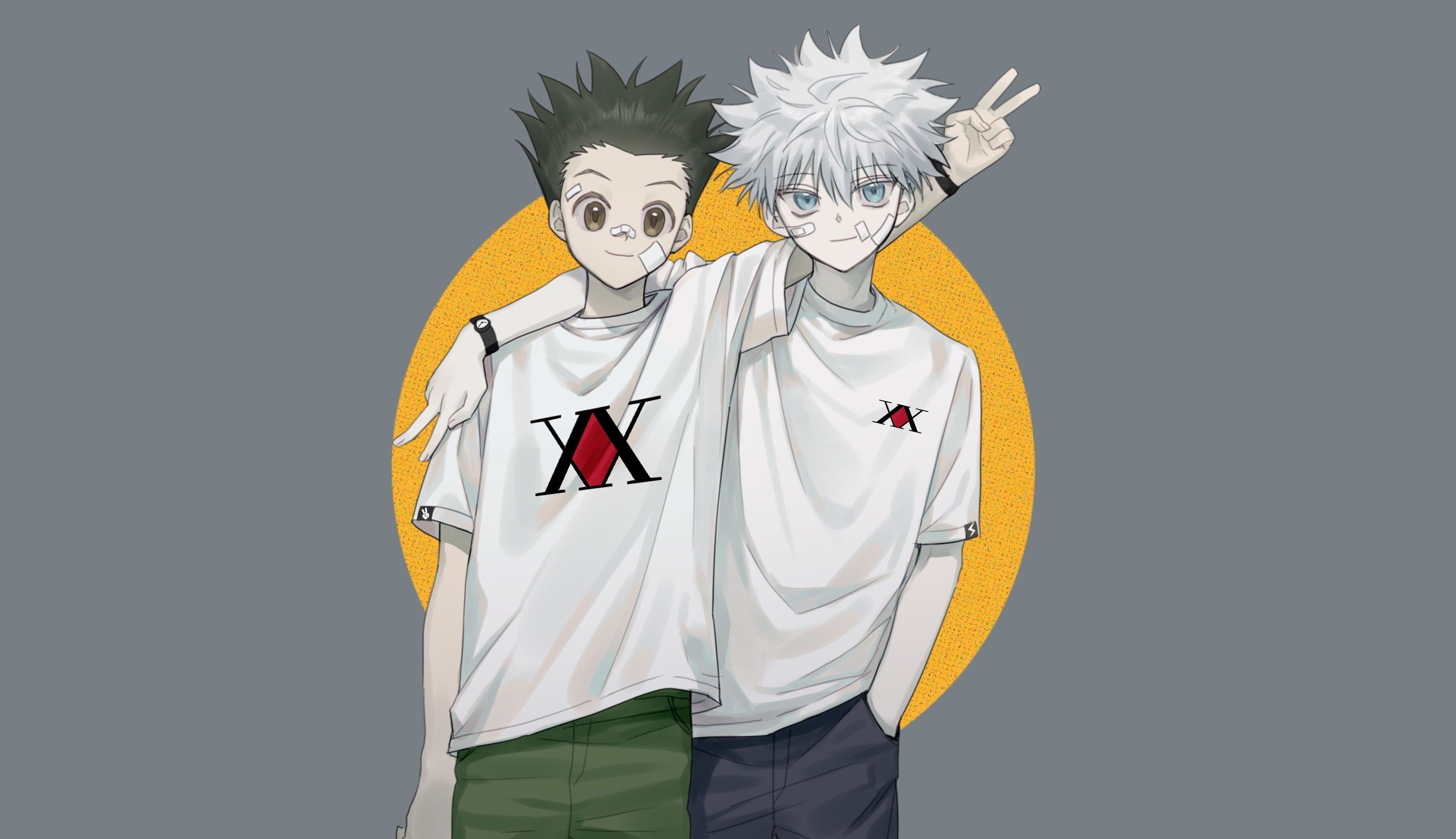 3028x1744 Gon and Killua Wallpaper