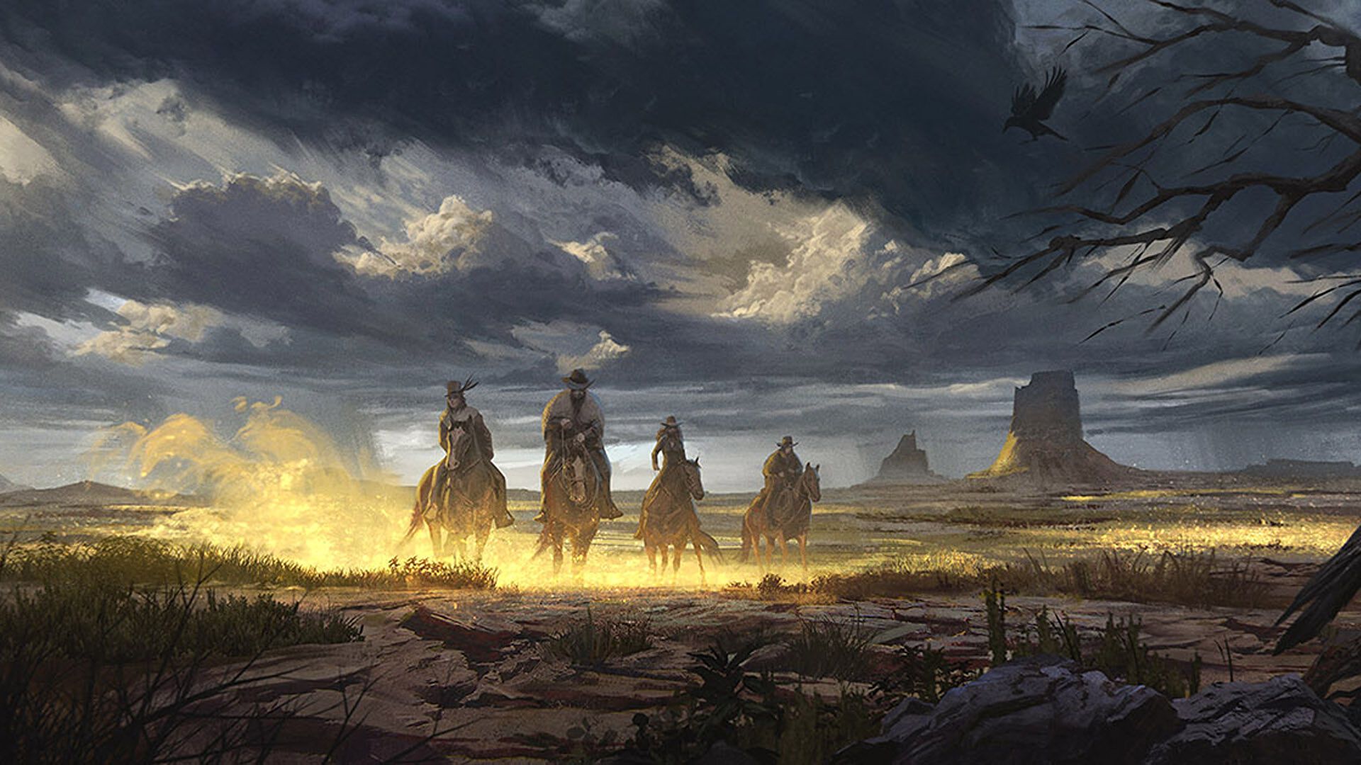 1920x1080 Adventure In A Nightmare Fueled Landscape: Deadlands: The Weird West