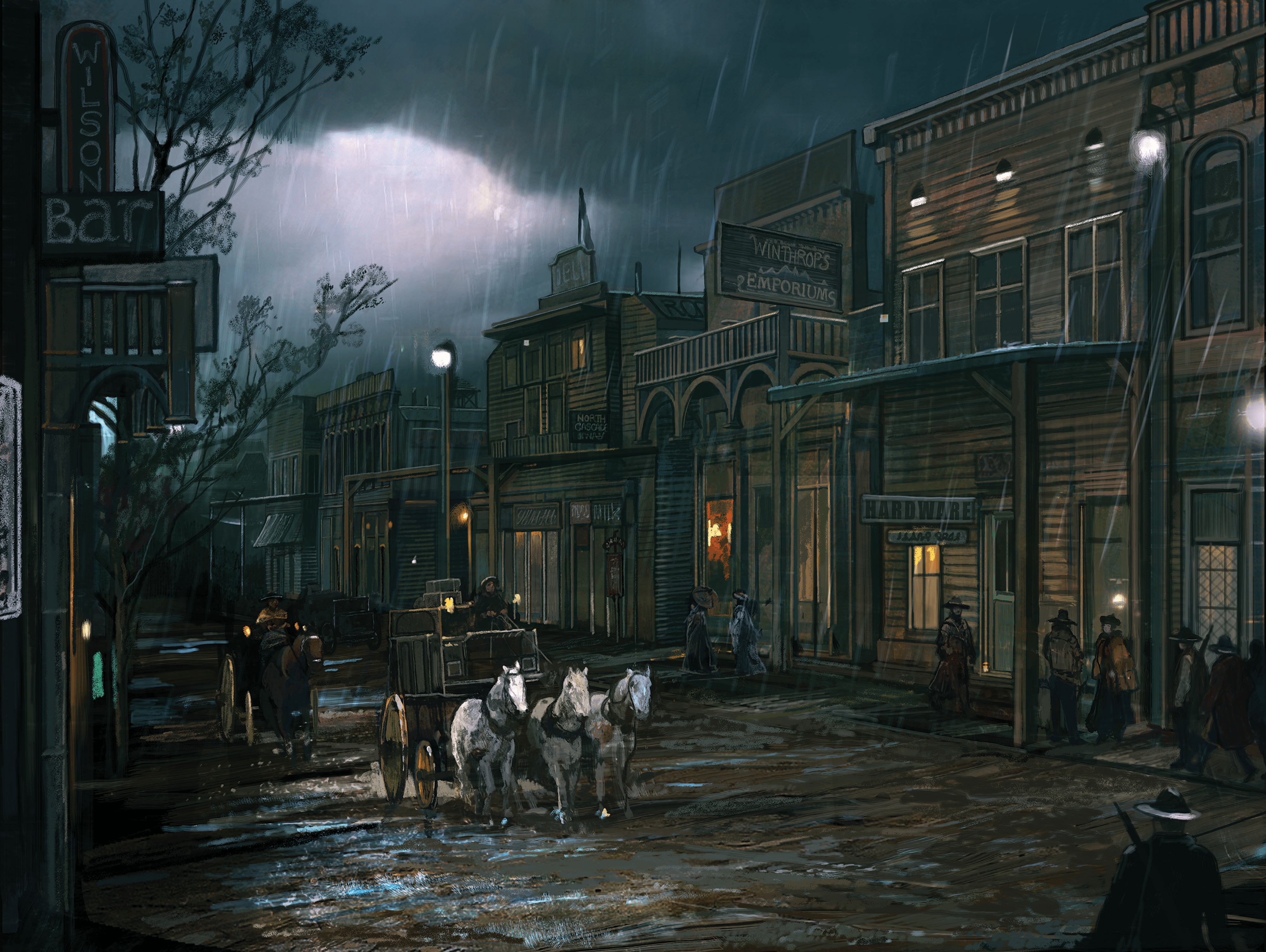 3989x3000 Deadlands: the Weird West