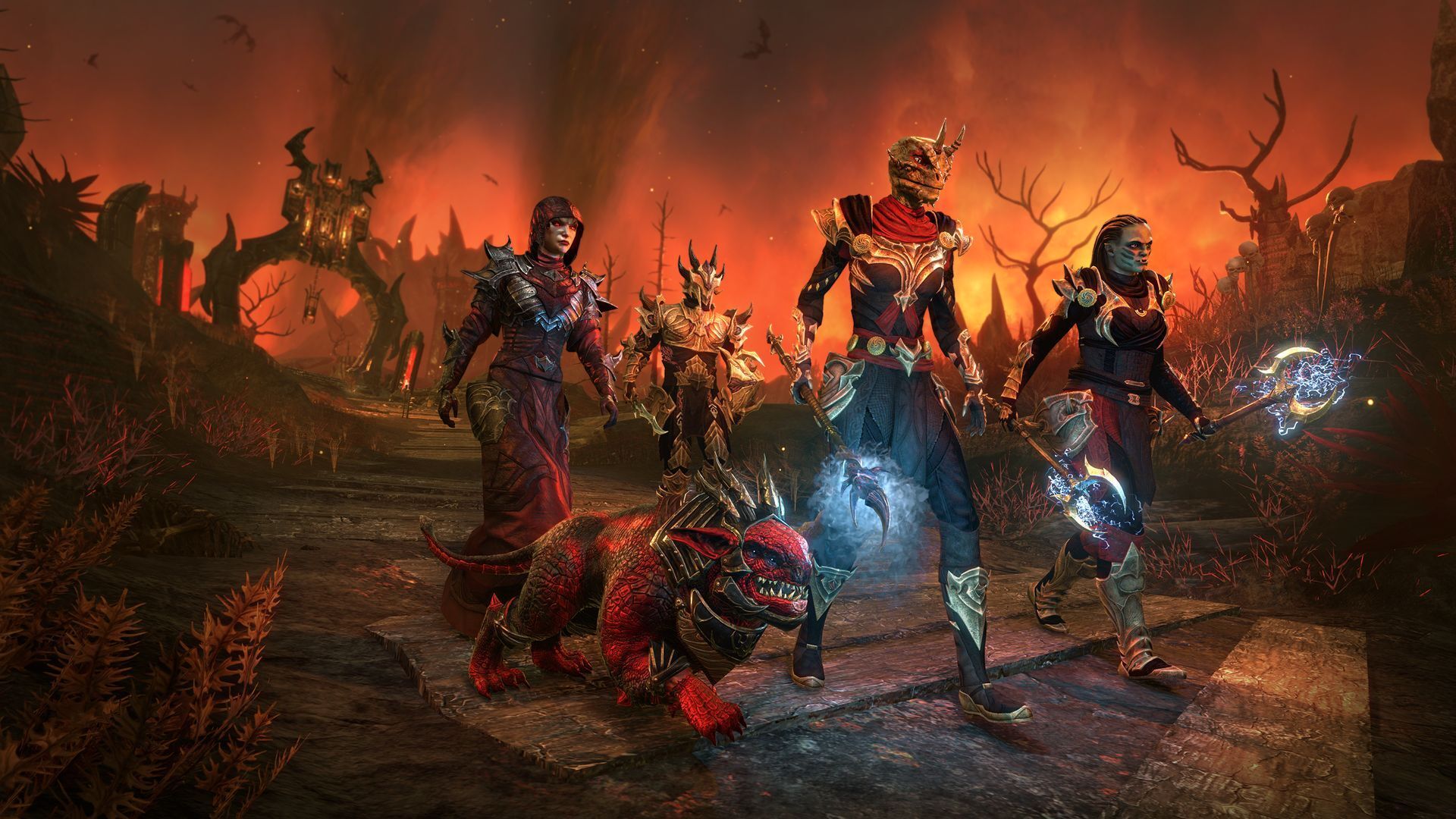 1920x1080 Elder Scrolls Online's infernal Deadlands expansion hits in November