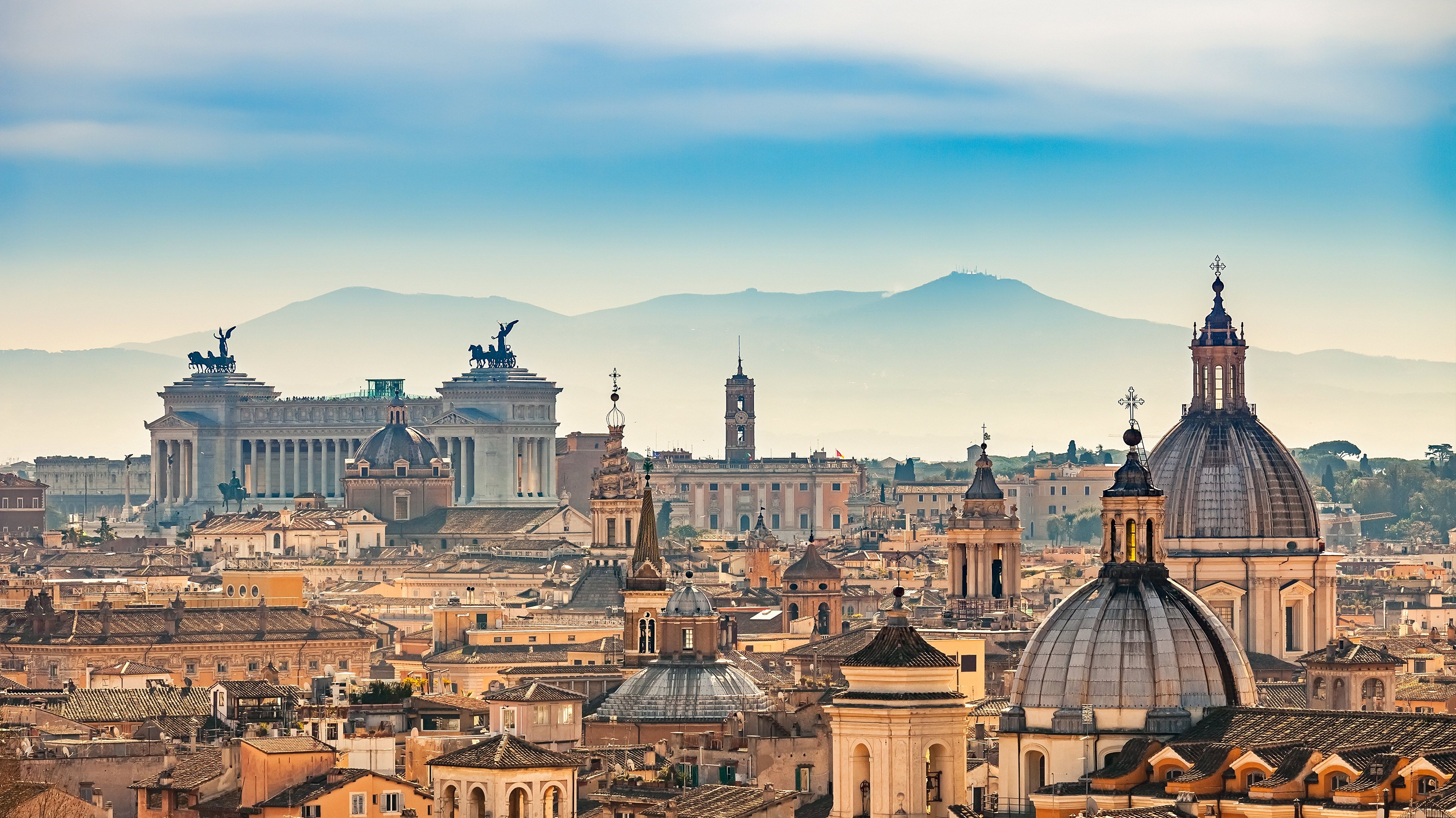 4596x2583 Stunning 4K Ultra HD Panorama Of Rome's Timeless Man Made Splendorx2583