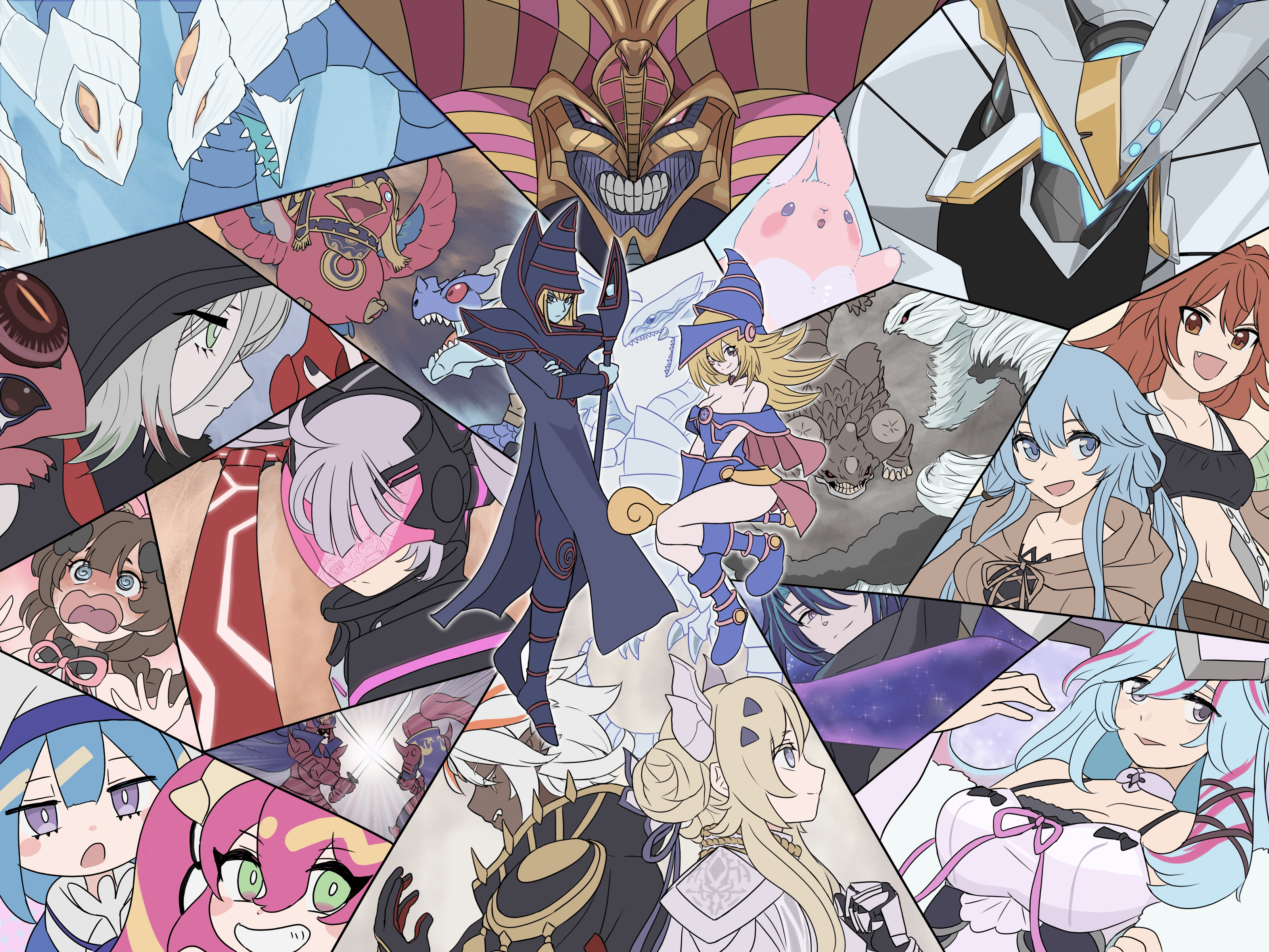 3200x2400 Fallen Of Albaz Gi Oh! Anime Image Board