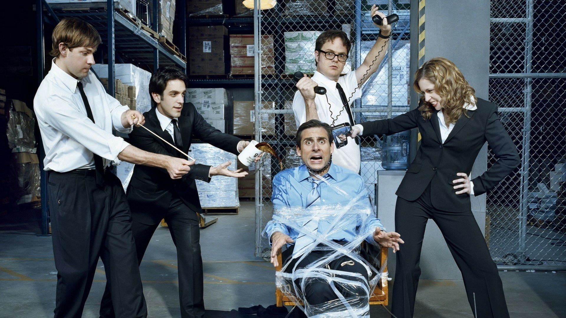 1920x1080 The Office US Cast HD Wallpaper