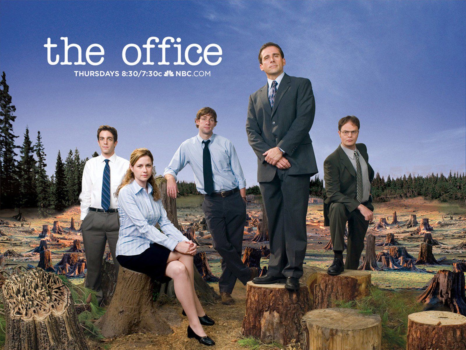 1600x1200 Download Dunder Mifflin Lineup HD Wallpaper for Free!x1200