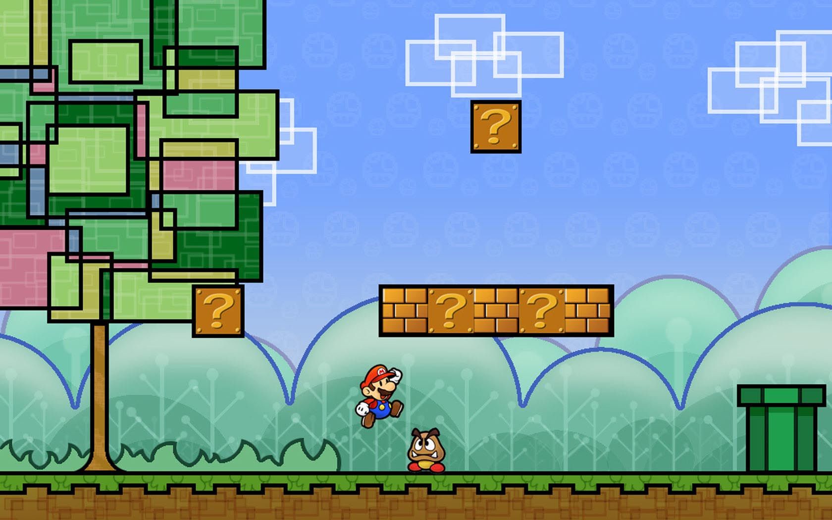 1680x1050 Super Paper Mario HD Wallpaper Adventurex1050