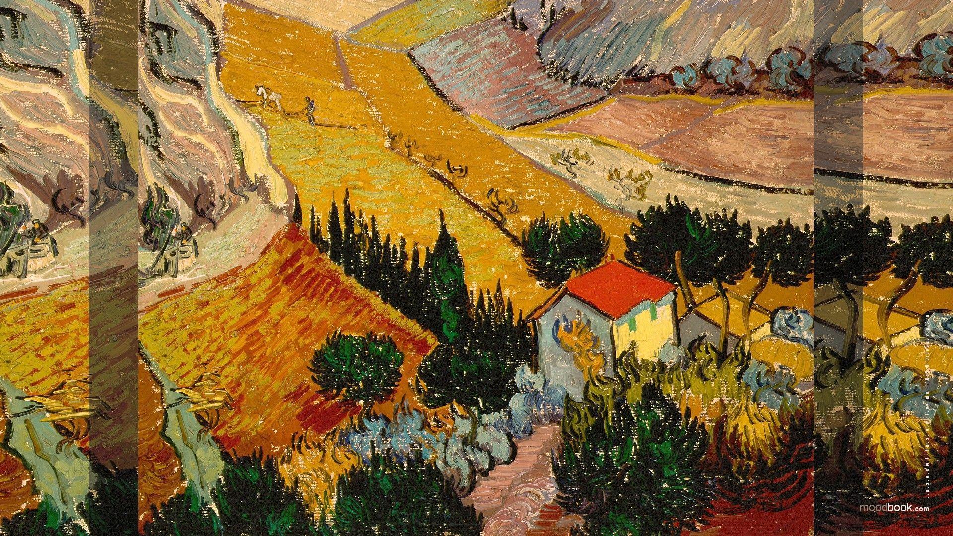 1920x1080 Painting of Vincent Van Gogh wallpaper and image