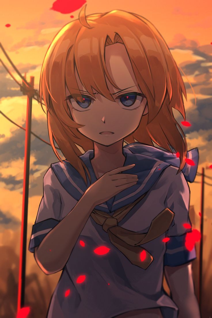 736x1105 Ryuuguu Rena no Naku Koro ni by Pixiv Id 20530609 Anime Image Board