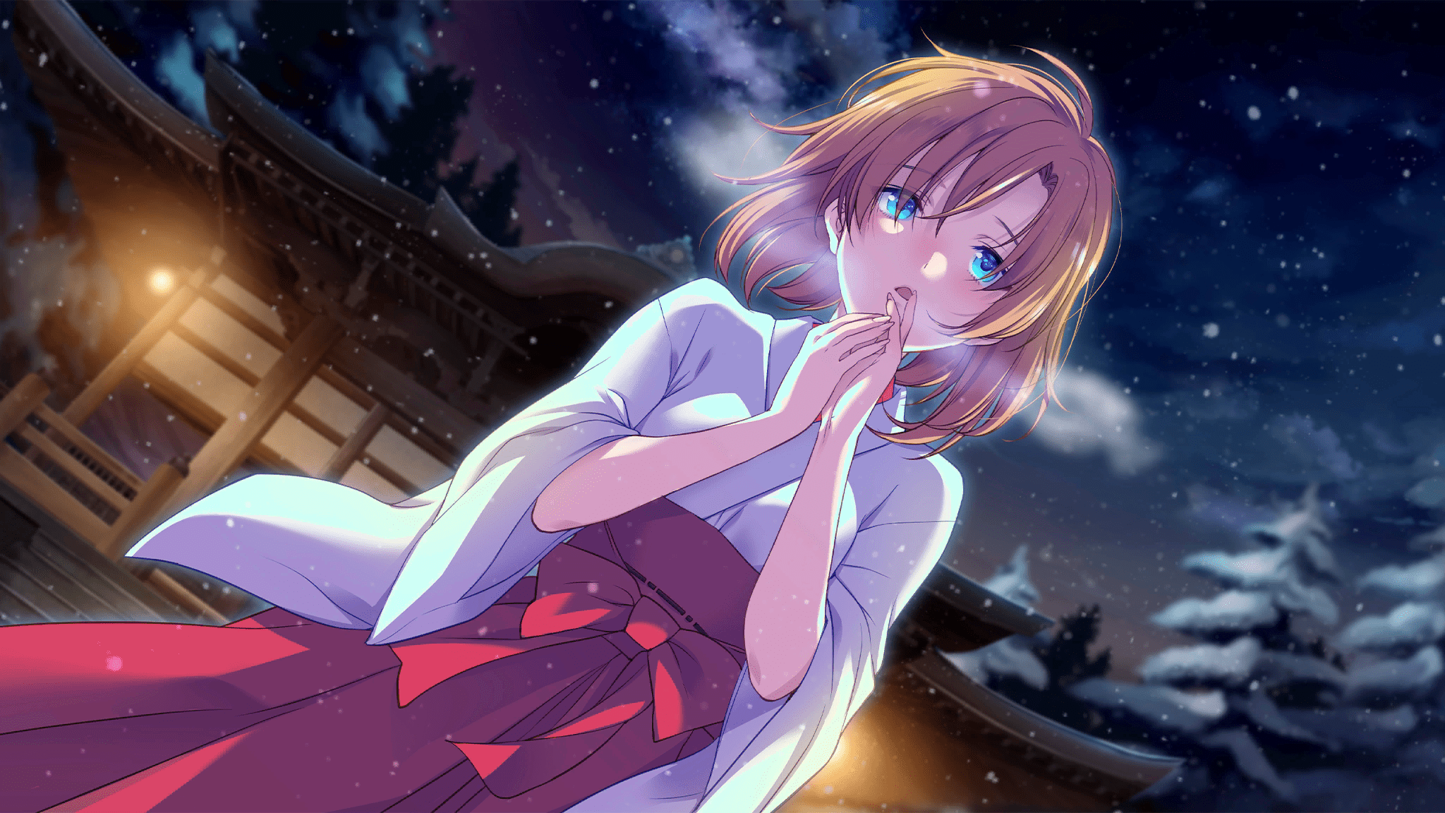 2048x1152 Higurashi: When They Cry Mei Rena Ryugu Acrylic Visual Panel