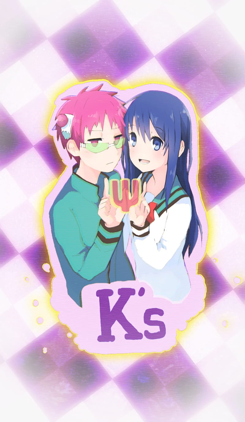800x1378 Saiki X Teruhashi, anime, kokomi, kusuo, love, nan, no, psi, teruhasi, HD phone wallpaper