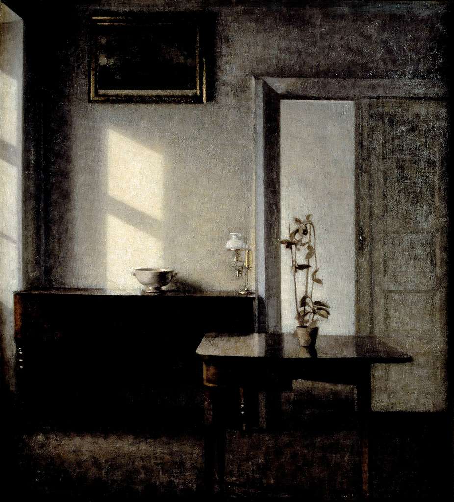 926x1024 1910 paintings by vilhelm hammershoi Image: PICRYL Domain Media Search Engine Public Domain Search