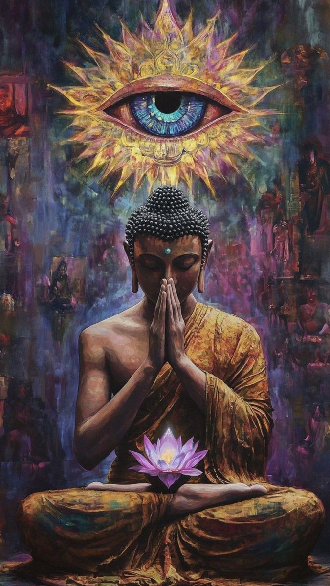 675x1200 Buddha painting on canvas canvas. Easy painting on canvas buddha, Buda wallpaper, Meditation art spirituality