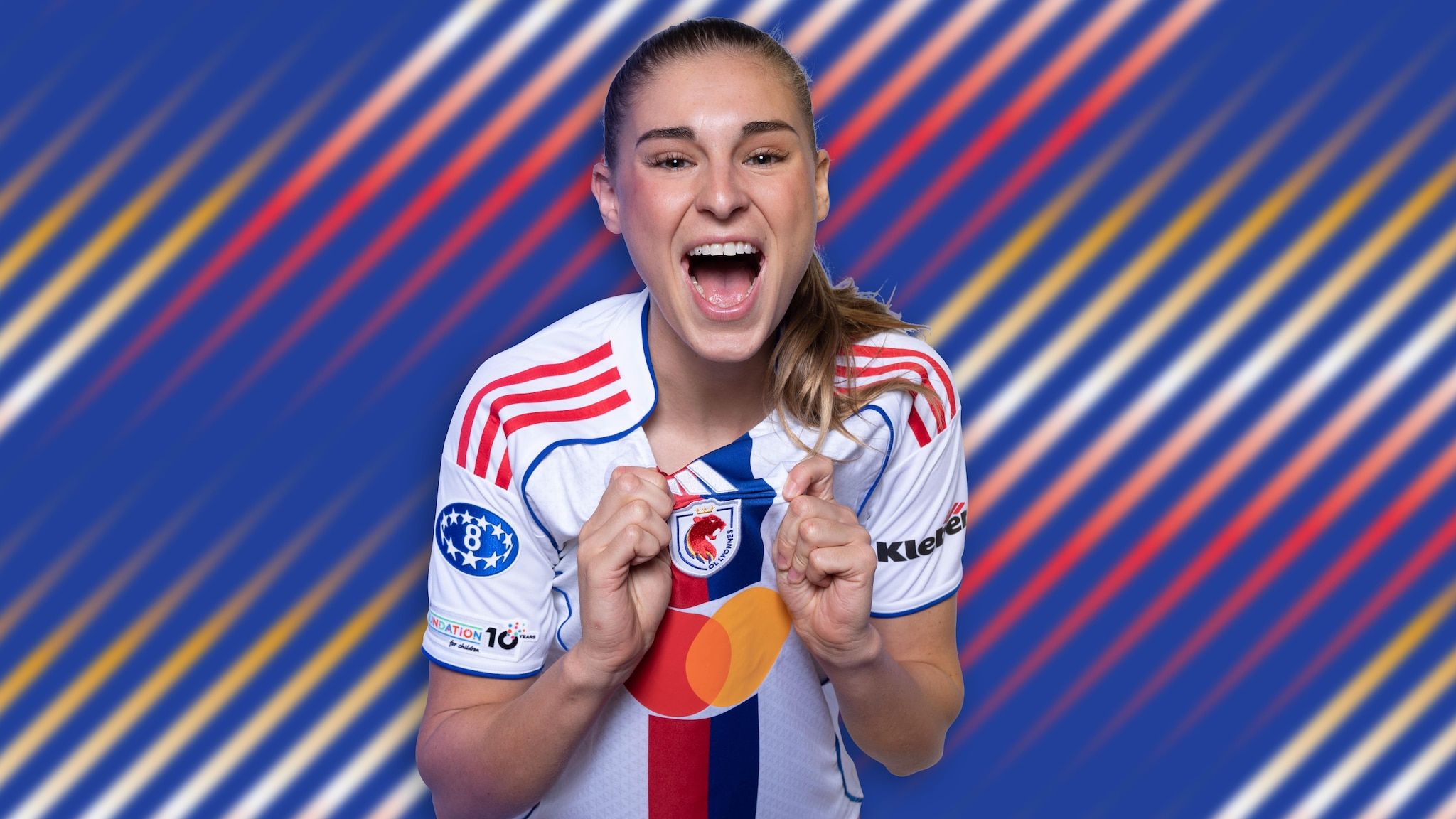 2048x1152 Jule Brand Interview: OL Lyonnes Midfielder On The Squad's Hunger To Win A Ninth Women's Champions League Title. UEFA Women's Champions League 2025 26