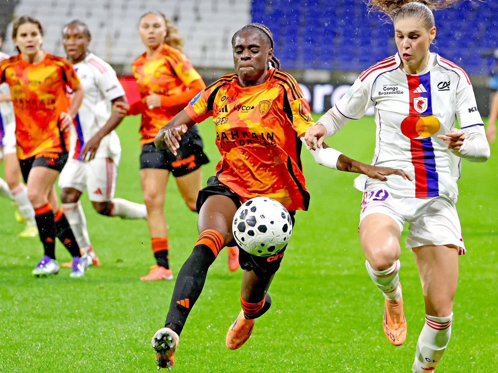 1600x1200 Football. OL Lyonnes : Jule Brand en lice pour être élue joueuse du mois de novembre en Première Ligue