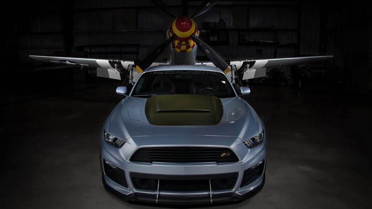 1200x675 Roush P 51 Ford Mustang Is Ready For A Dogfight With A Hellcat