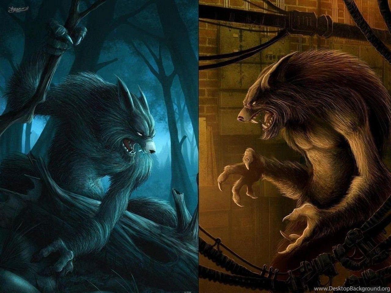 1280x960 Werewolves Wallpaper Desktop Background