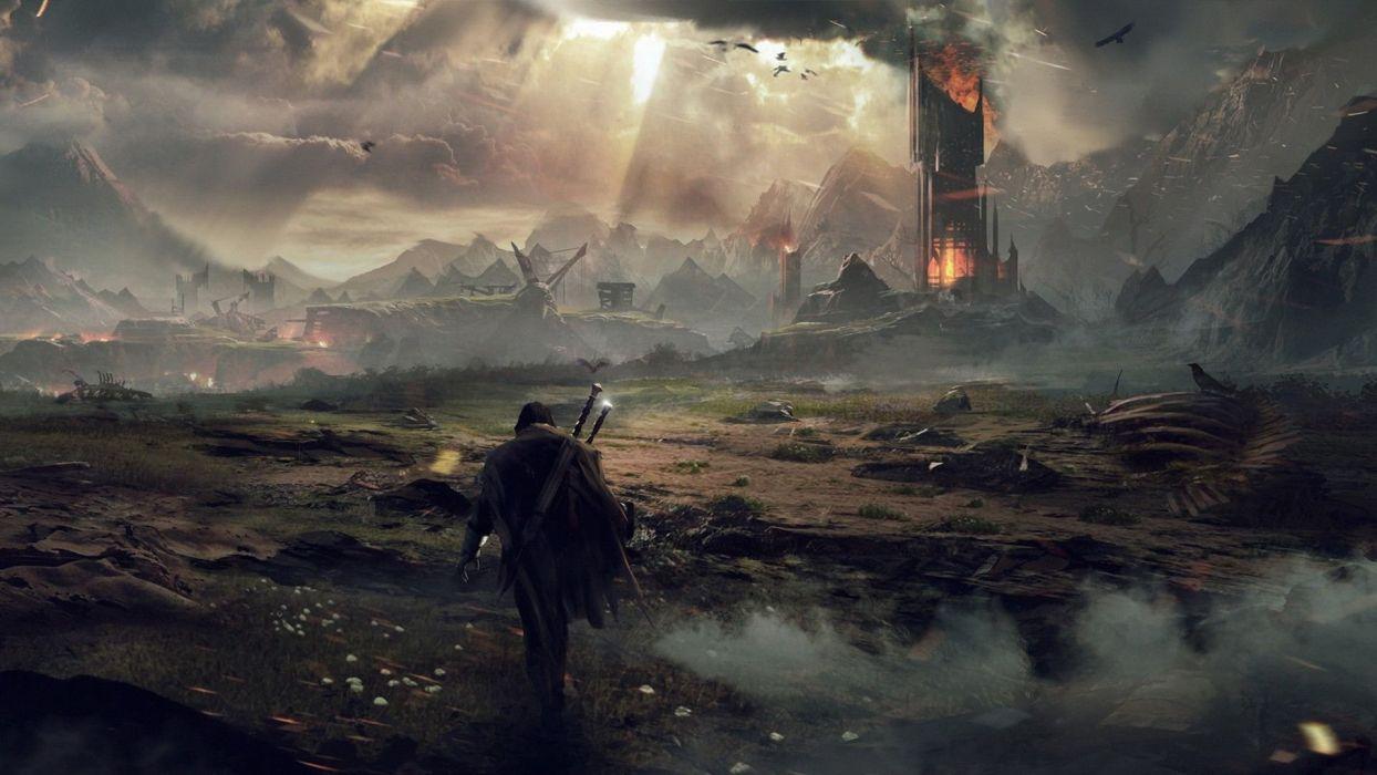 1244x700 MIDDLE EARTH SHADOW MORDOR action adventure fantasy lotr lord rings warrior online (43) wallpaperx1080