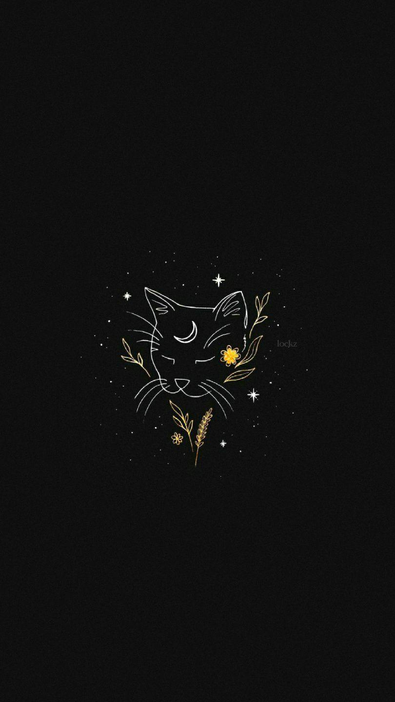 810x1440 lockscreens on Twitter. Cute black wallpaper, Witchy wallpaper, Black aesthetic wallpaper