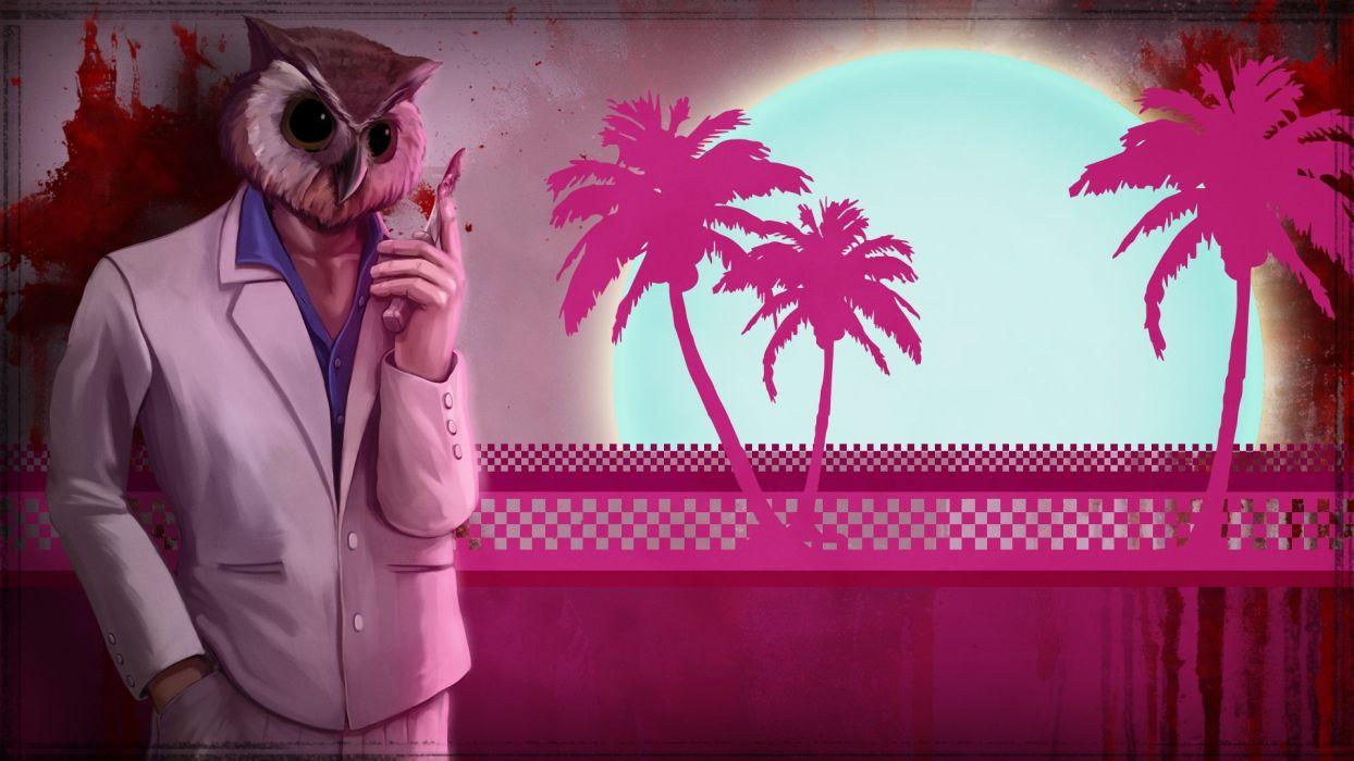 1244x700 Hotline Miami Pink g wallpaperx1080