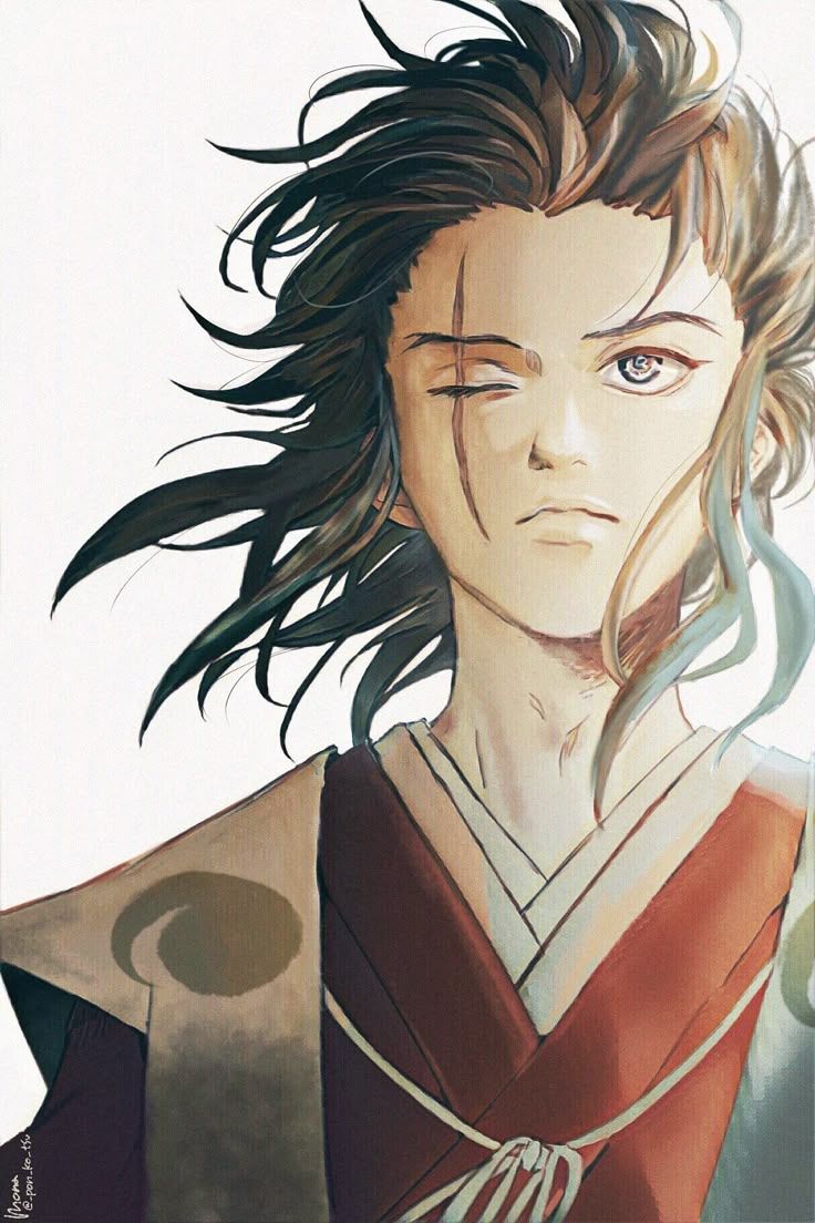 736x1104 Anime character with long hair. Dororo wallpaper, Dororo poster, Dororo fanart