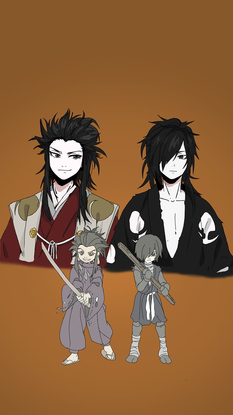 800x1422 Dororo, anime, draw, hyakkimaru, HD phone wallpaper