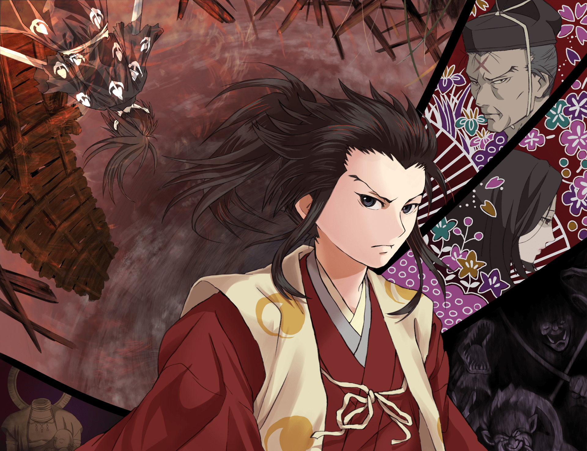 1920x1475 Hyakkimaru & Dororo Anime HD Wallpaper Masterpiece by いなえみx1475