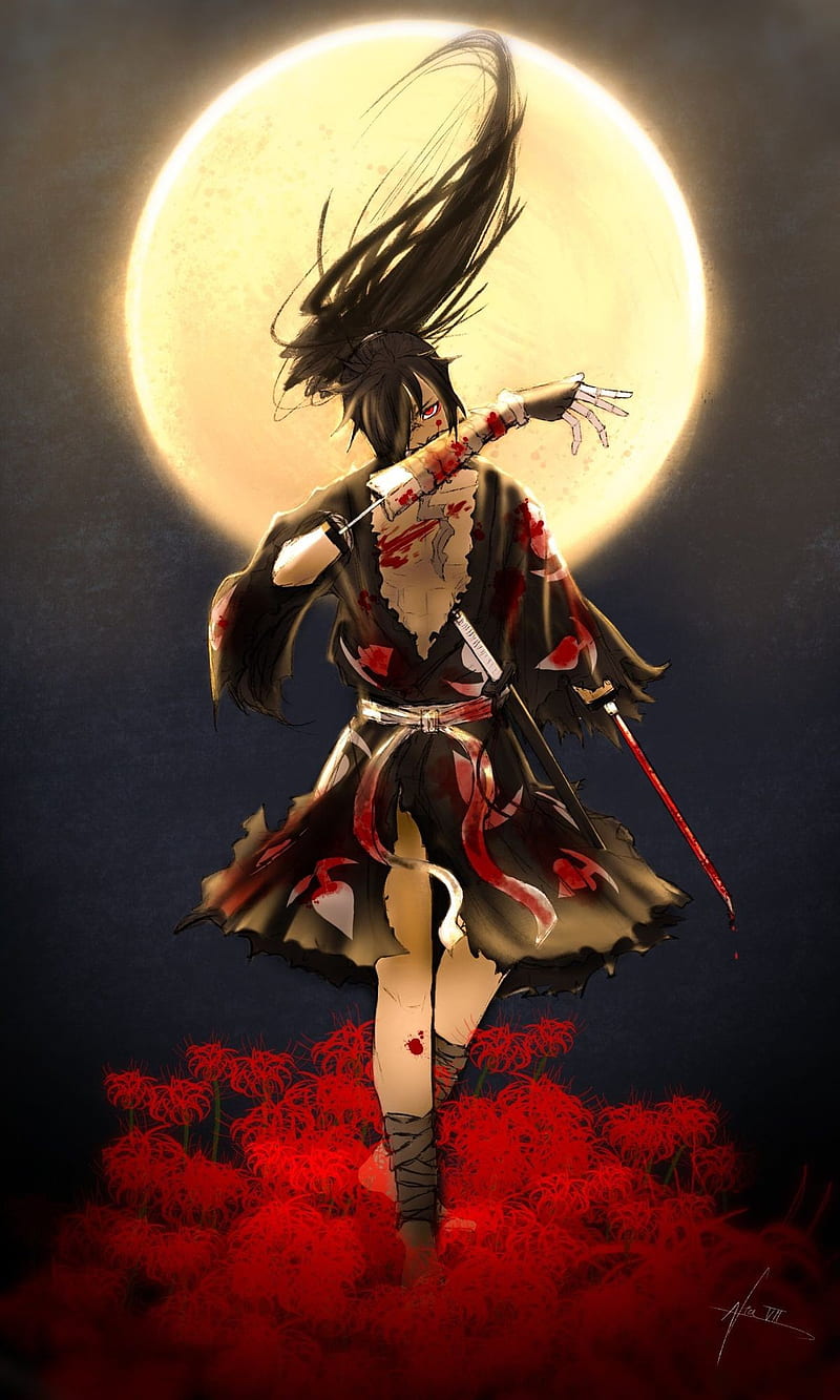 800x1333 HD hyakkimaru and dororo wallpaper