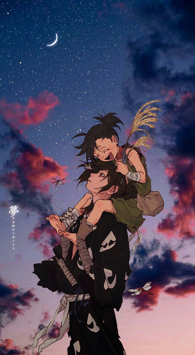 800x1455 Hyakkimaru x dororo, aesthetic, asia, bleach, dororo, edo, hyakkimaru, japan, HD phone wallpaper
