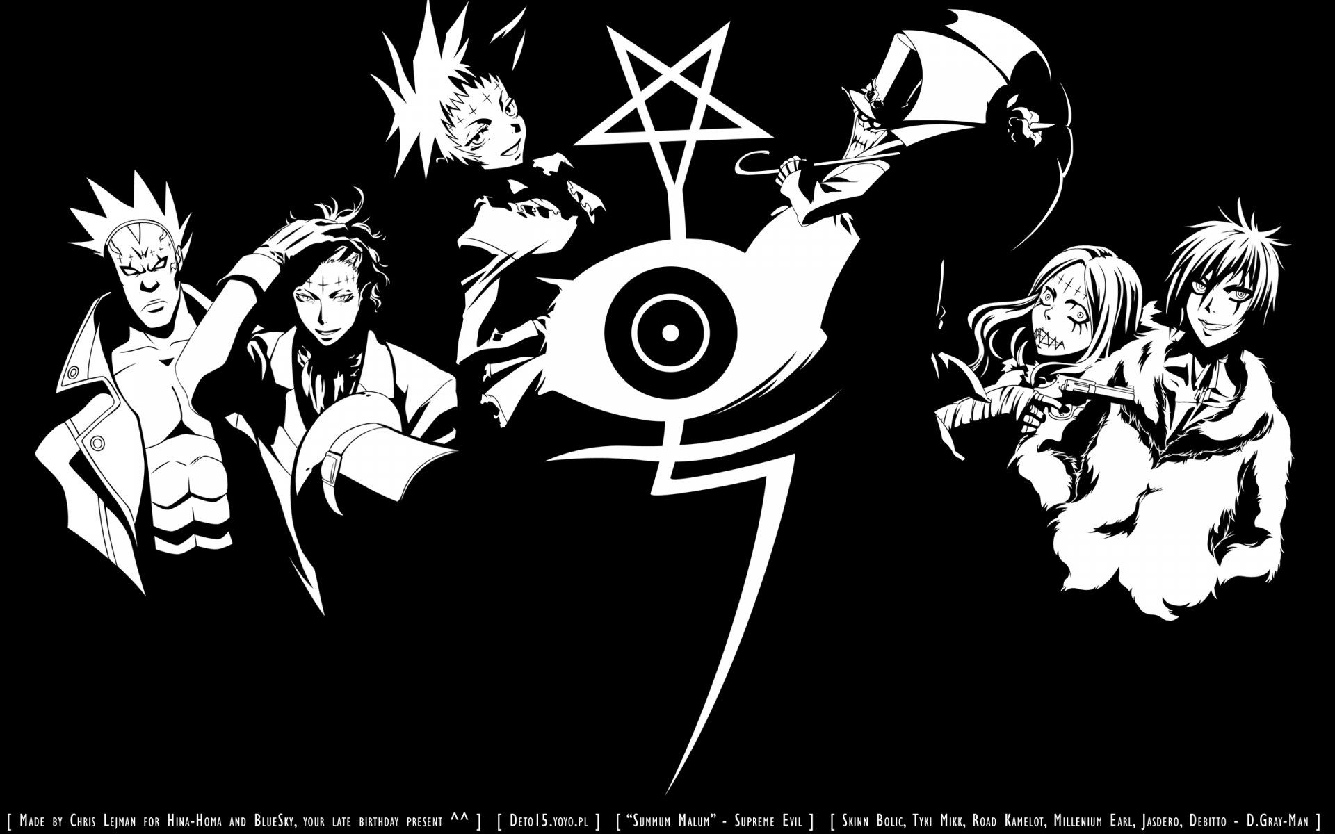 1920x1200 D.Gray Man Millennium Earl HD Anime Wallpaper Showcasex1600