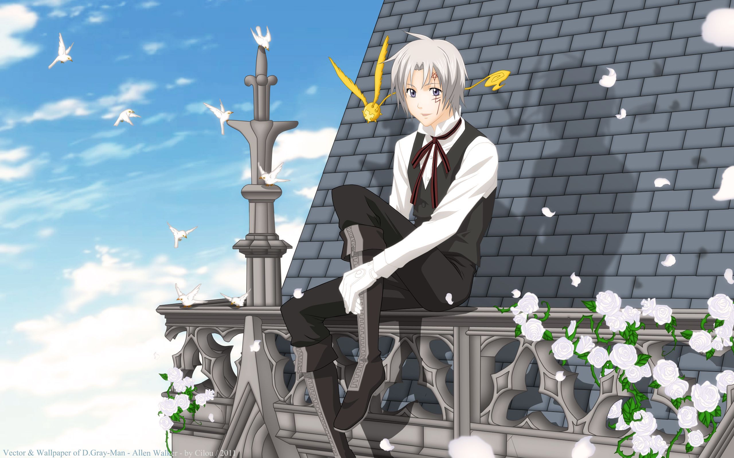 2560x1600 Phone wallpaper: D Gray Man, Allen Walker, Anime, Millennium Earl 177589