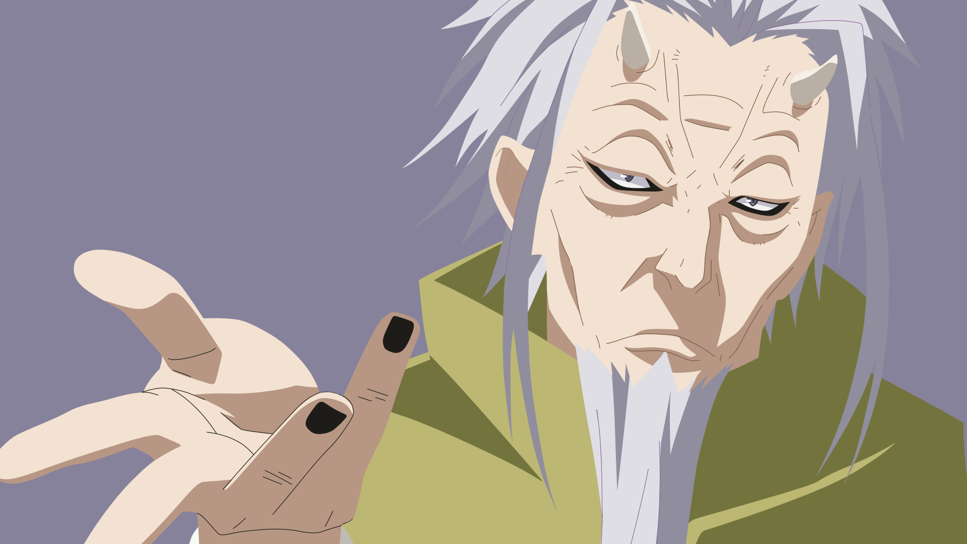 1920x1080 Hakurou Vector Wallpaper By Yuki Nehx1080