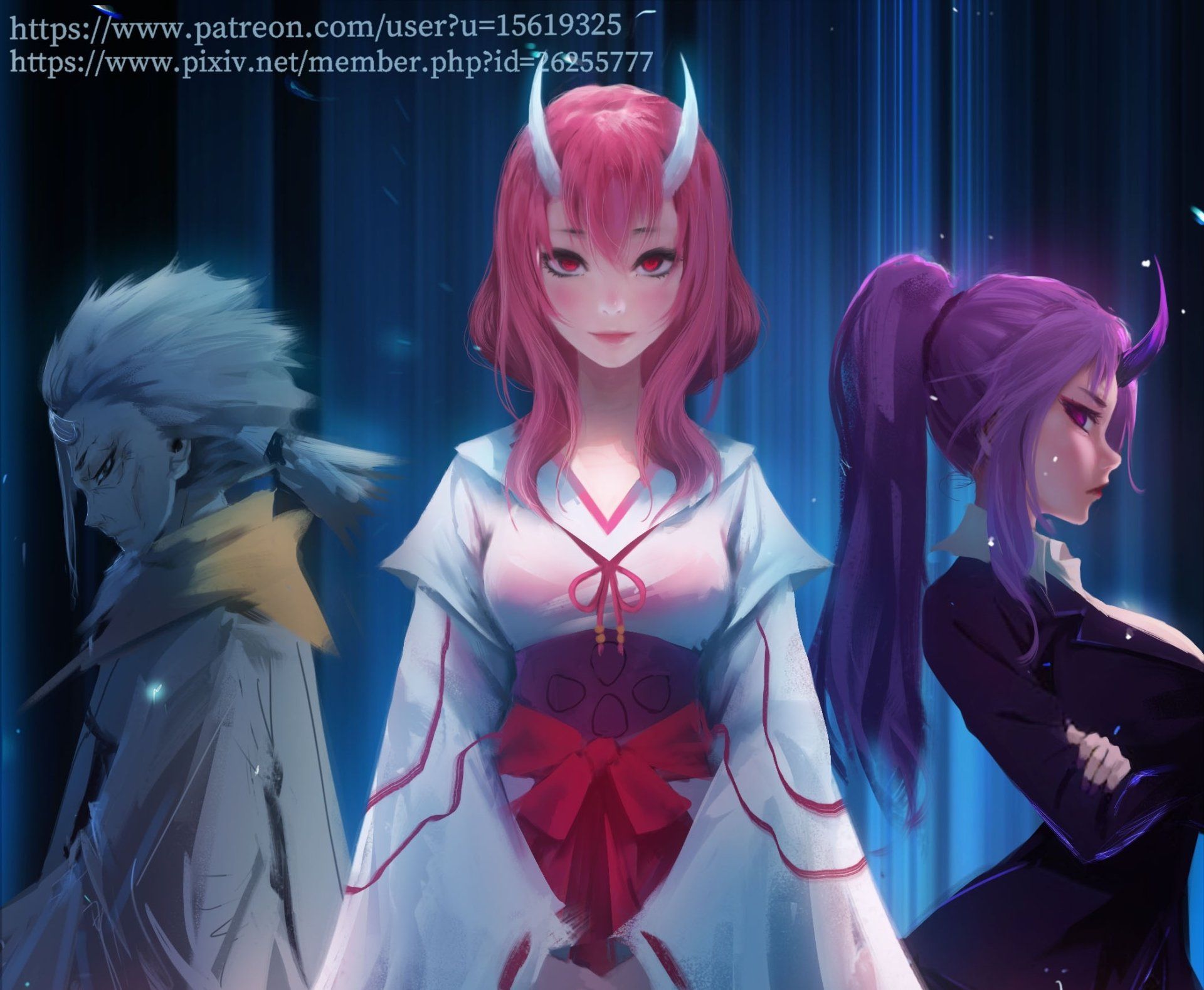 1920x1579 That Time I Got Reincarnated as a Slime: Hakurou, Shion & Shuna HD Wallpaper by 帝寒x1714