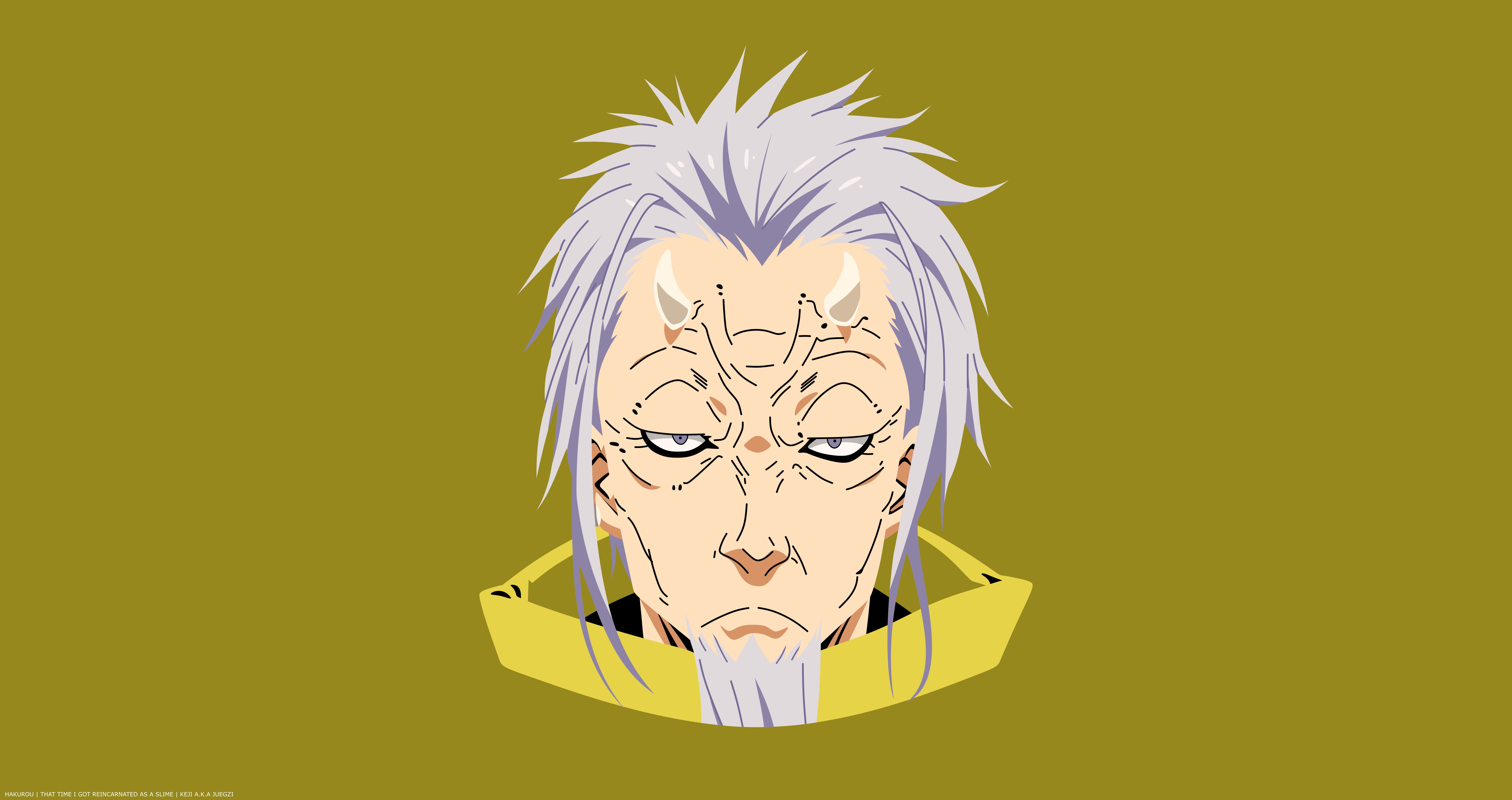 8500x4500 Free Hakurou (That Time I Got Reincarnated As A Slime) 4K Wallpaper & Desktop HD Background for PC