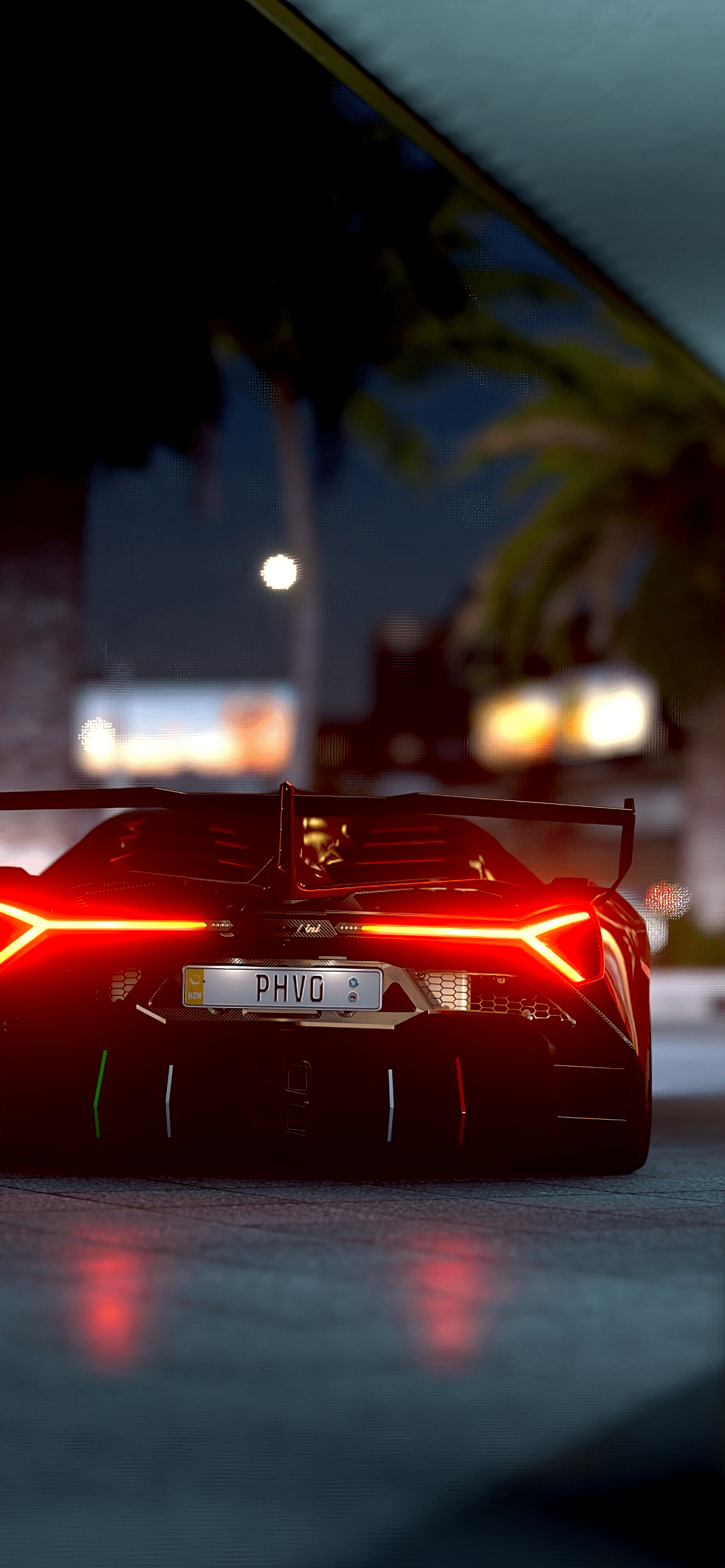 1242x2688 Download 1242x2688 Lamborghini Veneno, Headlights, Back View, Supercars Wallpaper for iPhone XS Max