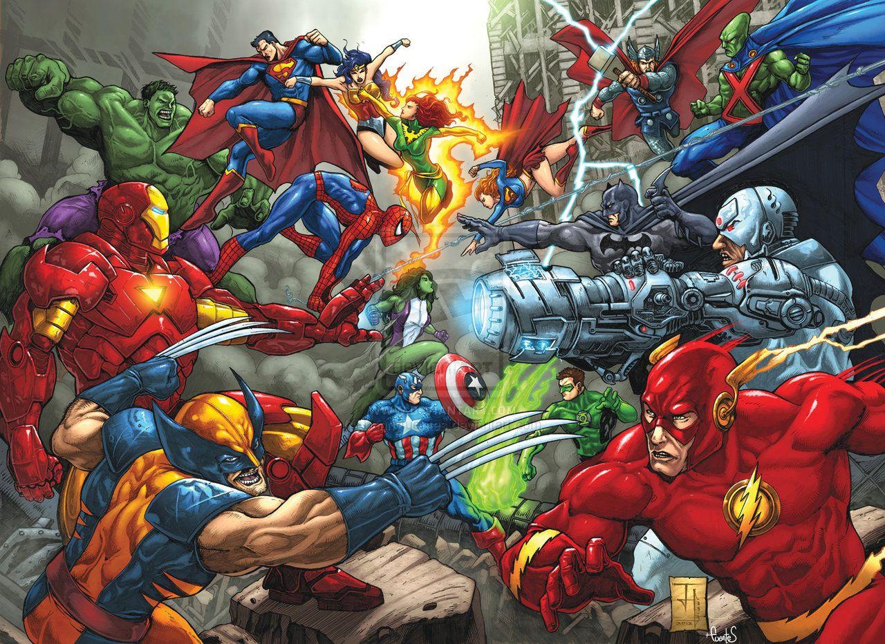 DC Vs Marvel Desktop Wallpapers - Top Free DC Vs Marvel Desktop ...