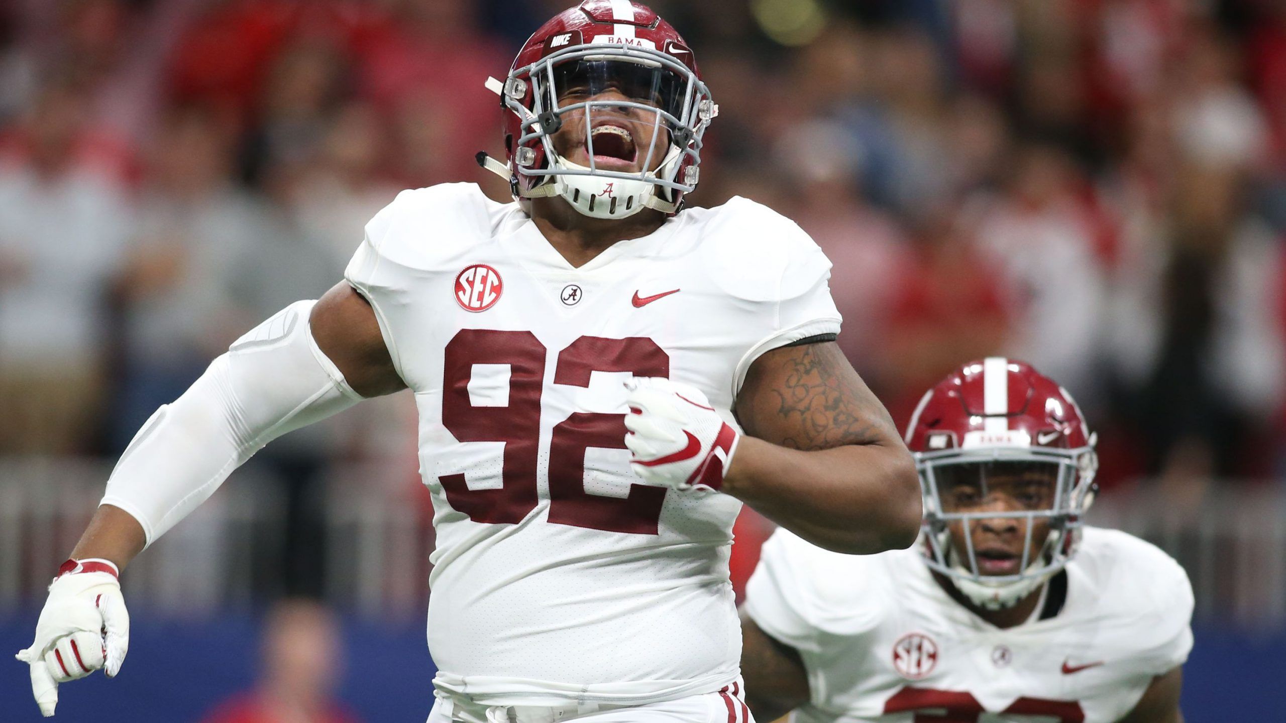 2560x1440 JetNation Prospect Preview: Alabama Defensive Tackle Quinnen Williams