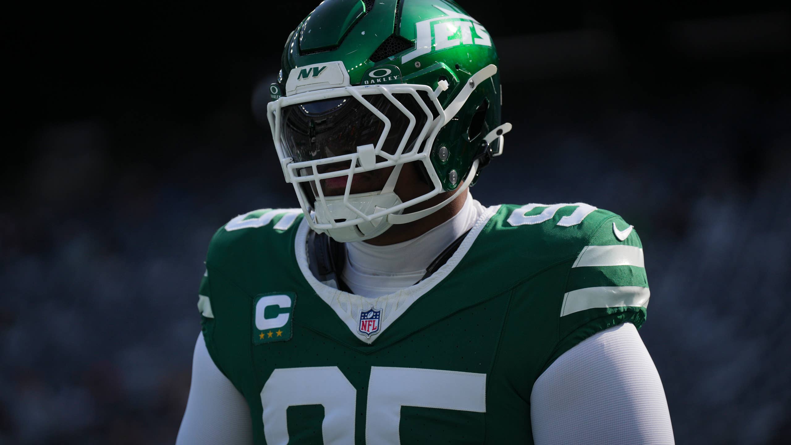 2560x1440 Cowboys Make Blockbuster Trade For Jets Star Quinnen Williams