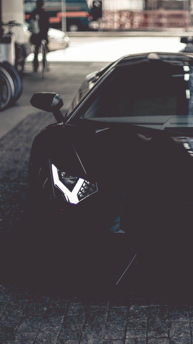 750x1334 iPhone Wallpaper Lamborghini Aventador .