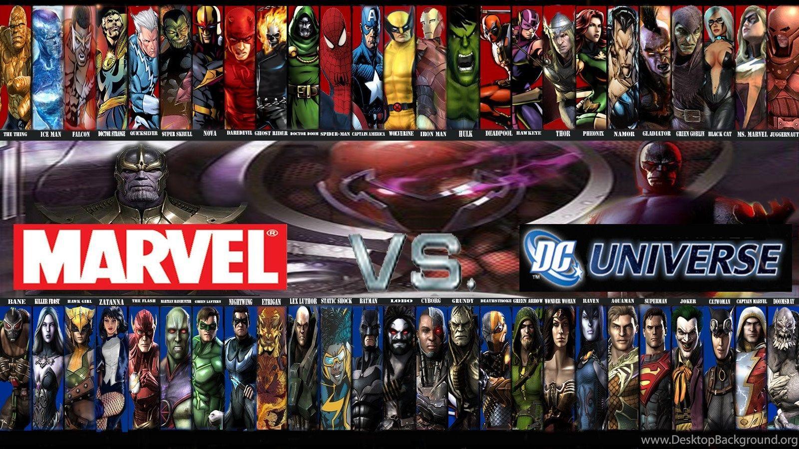 1600x900 MARVEL Vs DC Gen. Discussion Comic Vine Desktop Background