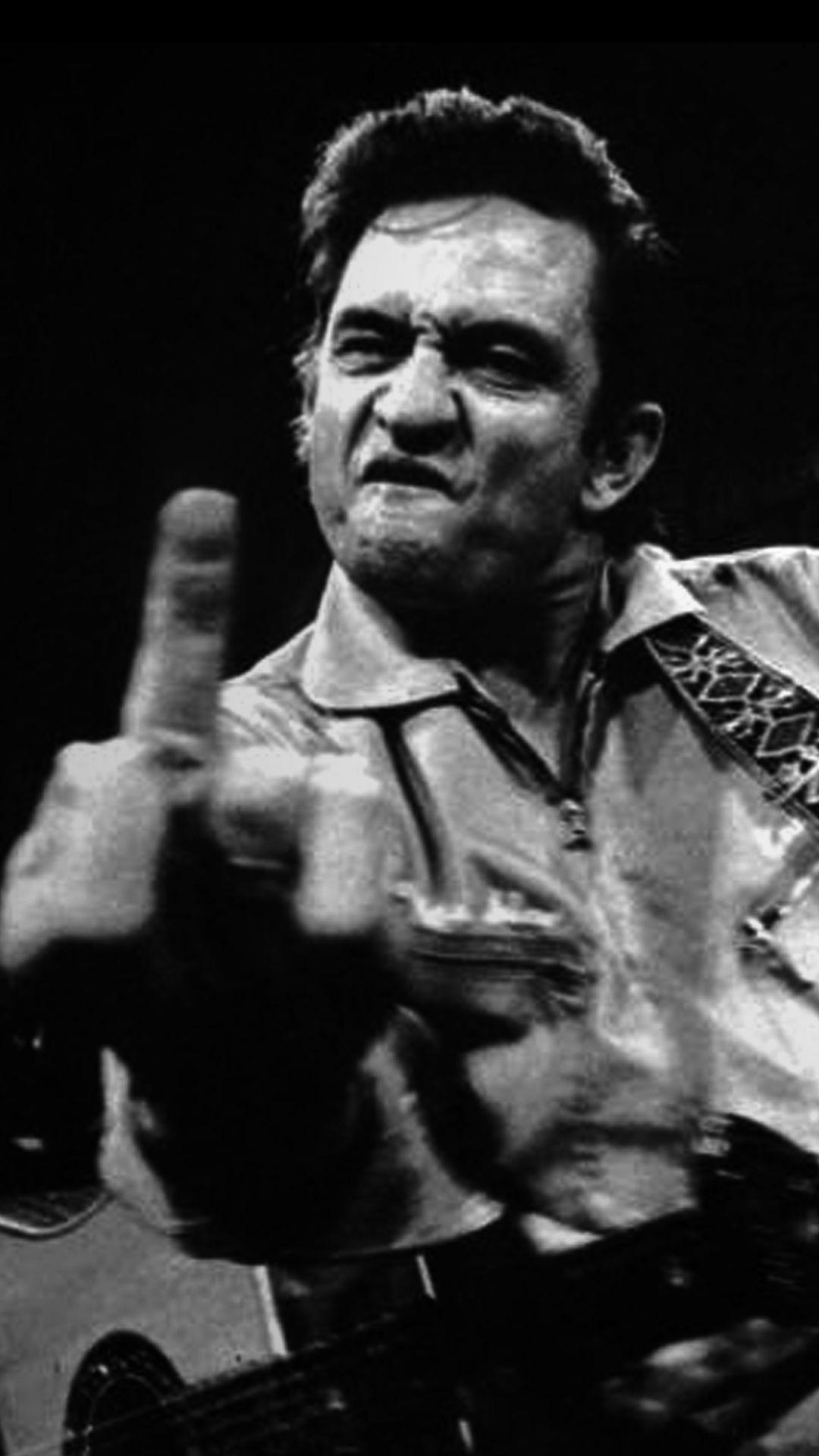 1080x1920 Johnny Cash iPhone Background