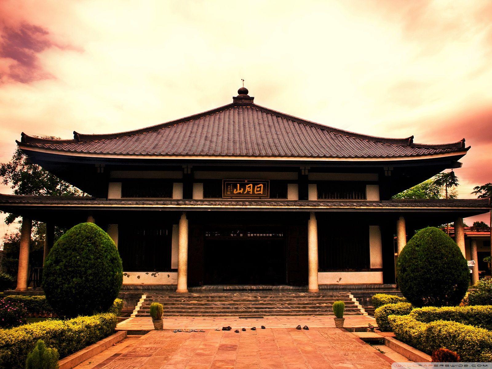 1600x1200 Asian Temple ❤ 4K HD Desktop Wallpaper for 4K Ultra HD TV • Tablet