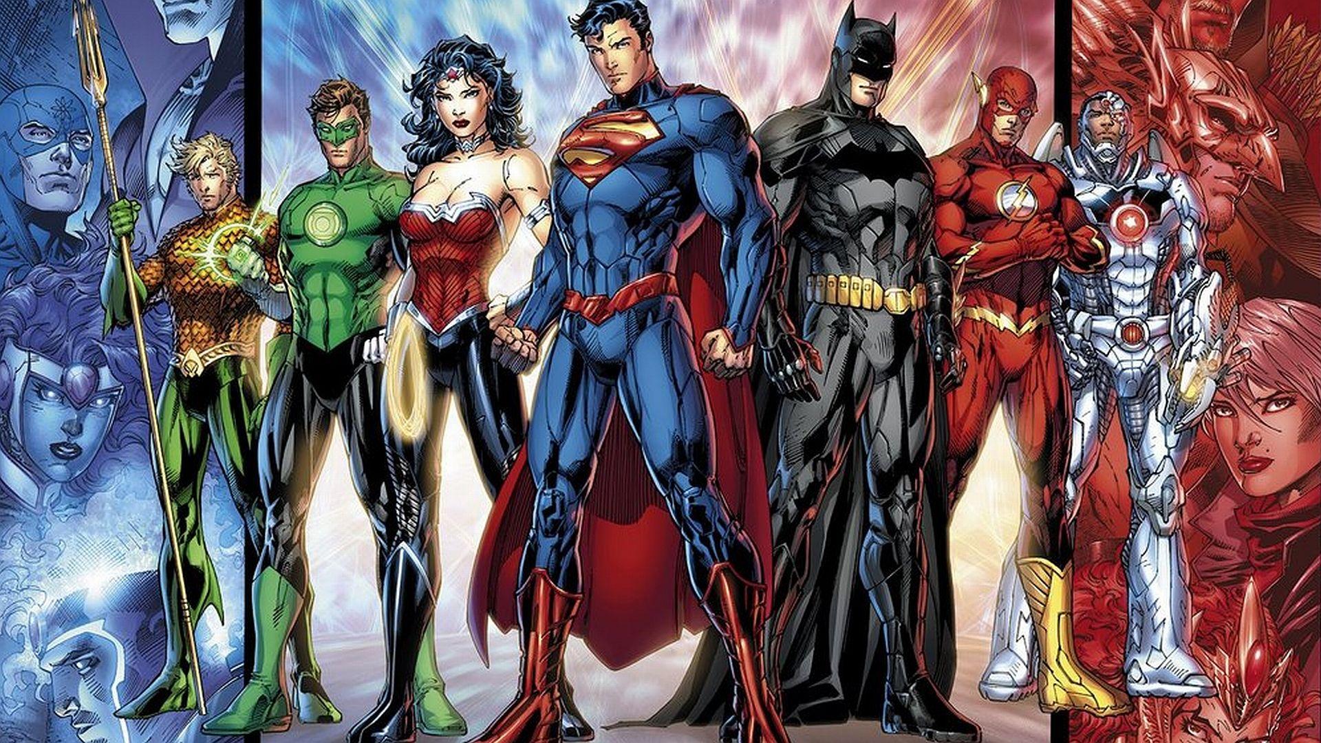1920x1080 Justice League Girls Wallpaper