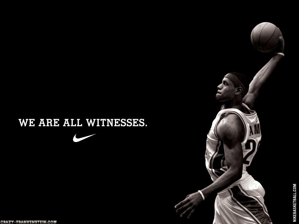 1024x768 Nike Basketball Wallpaper